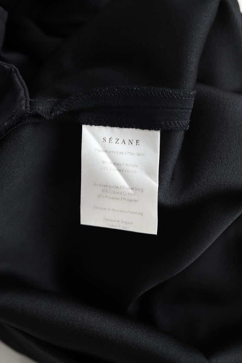 Carrot trousers SEZANE - Seconde main Black