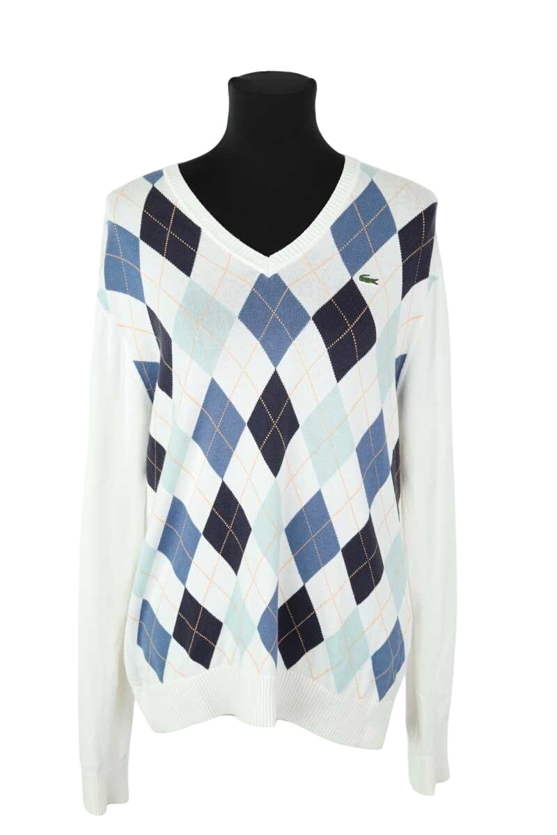 Cotton sweater LACOSTE - SECONDE MAIN Multicolored