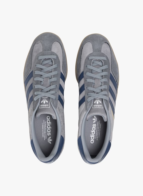 Suede leather low-top sneakers | Grey by ADIDAS Suede leather low-top sneakers Grey