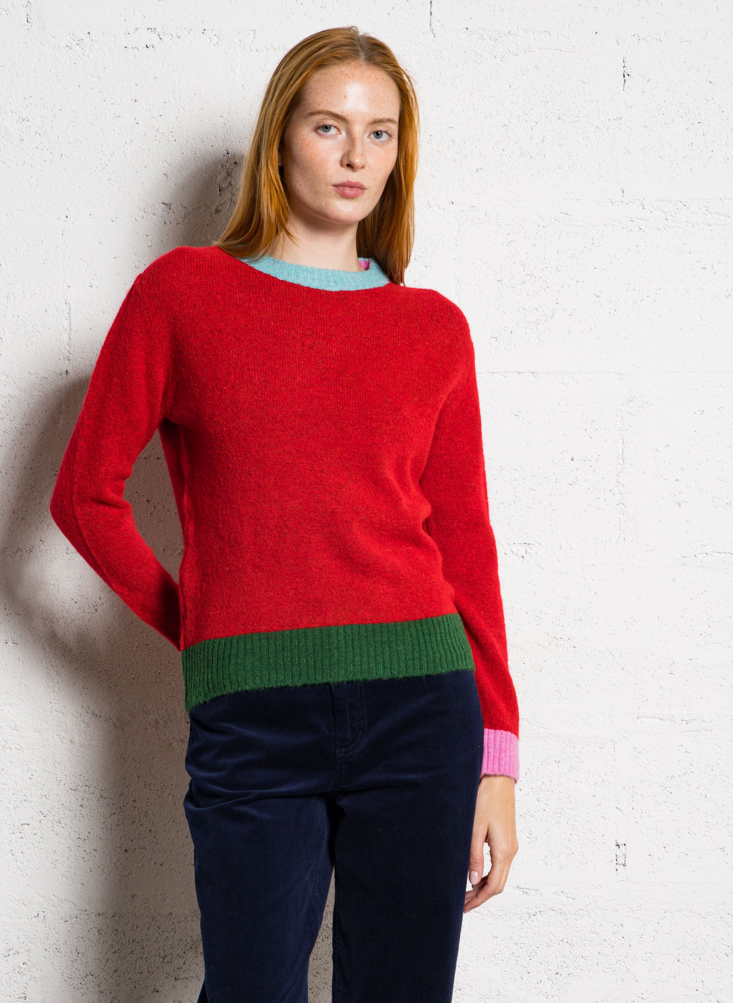 Cotton-blend bucket hat BENSIMON Blue