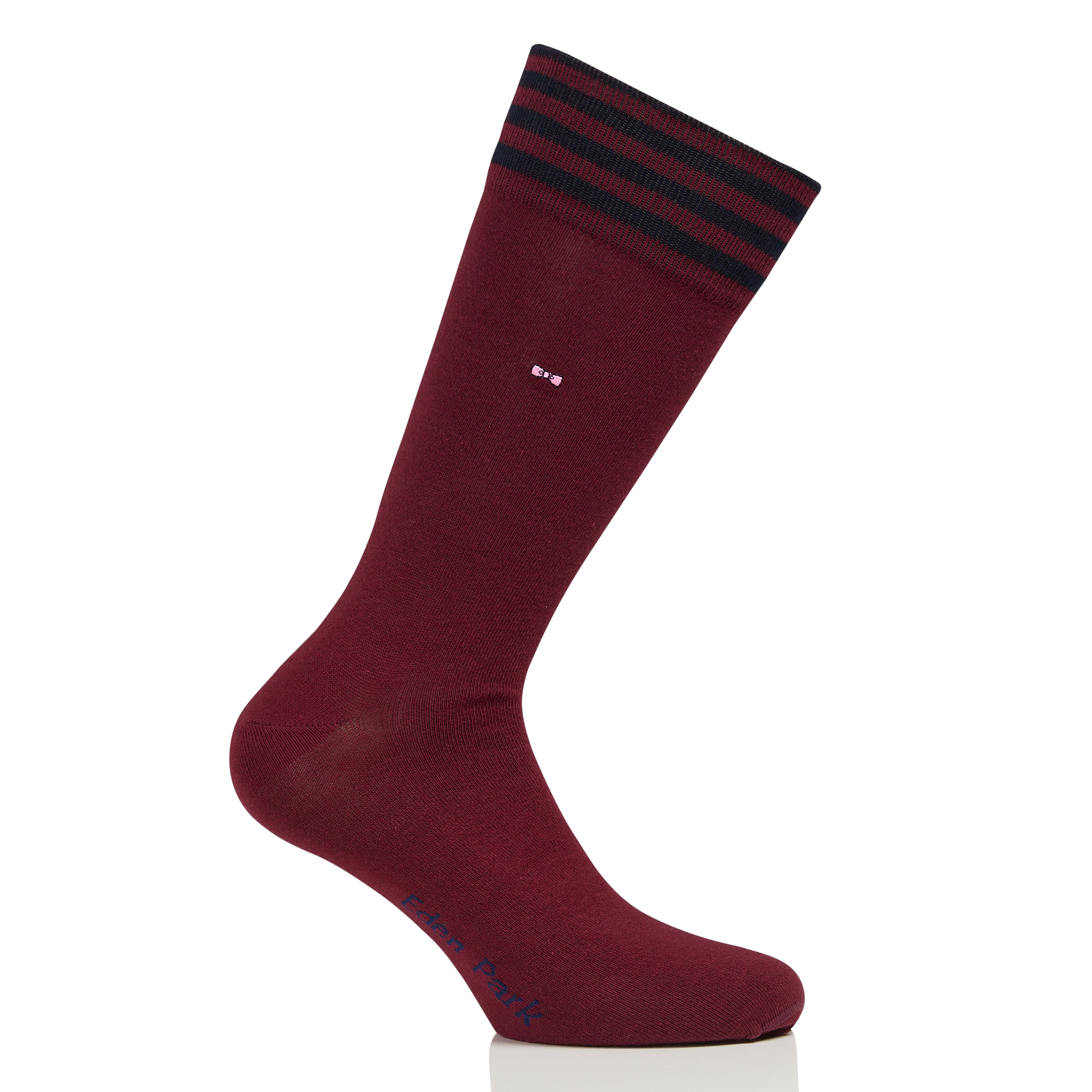 Lot de 3 paires de chaussettes en coton mélangé EDEN PARK Rouge