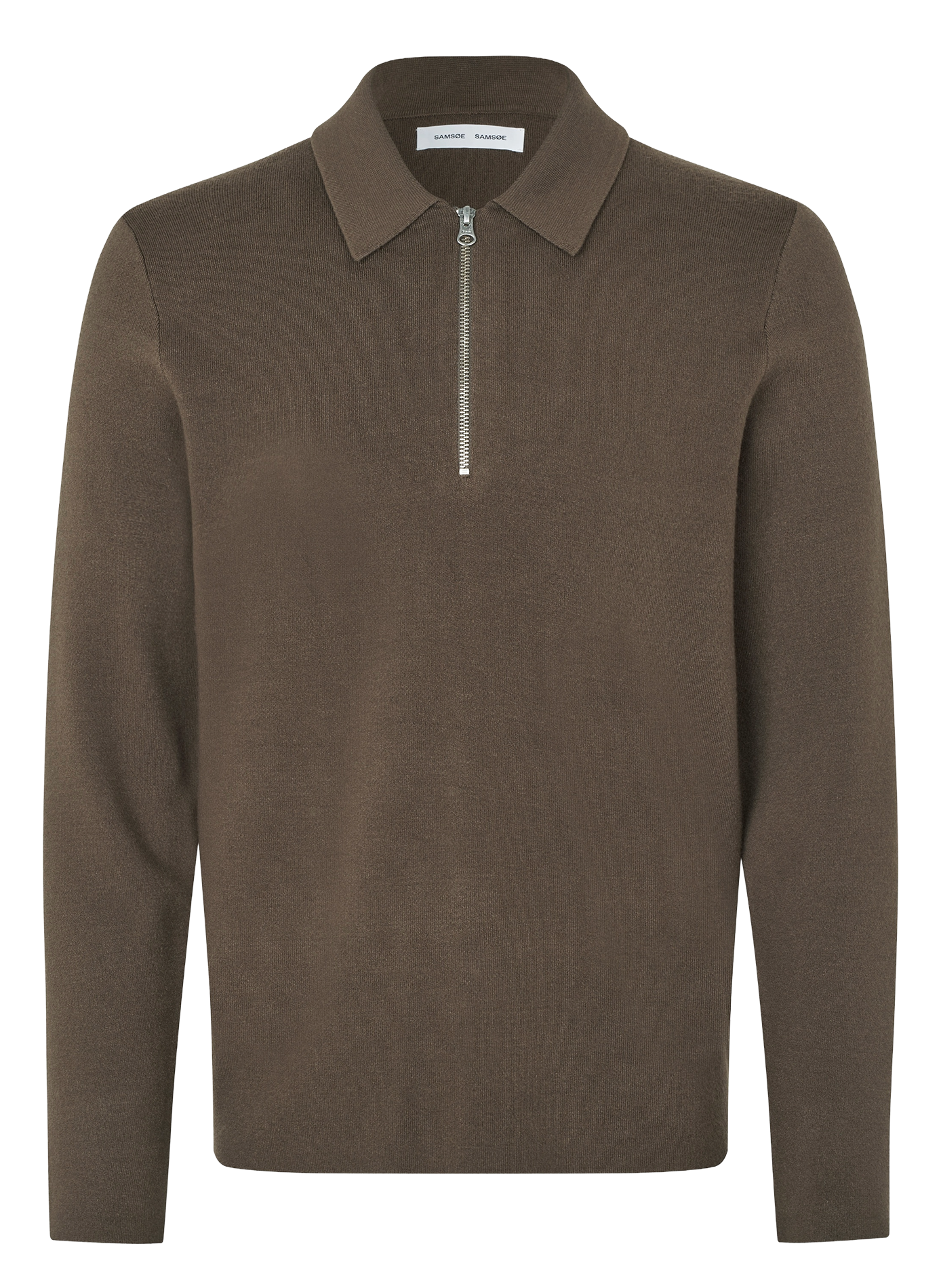 Sweat col classique  SAMSOE SAMSOE Marron