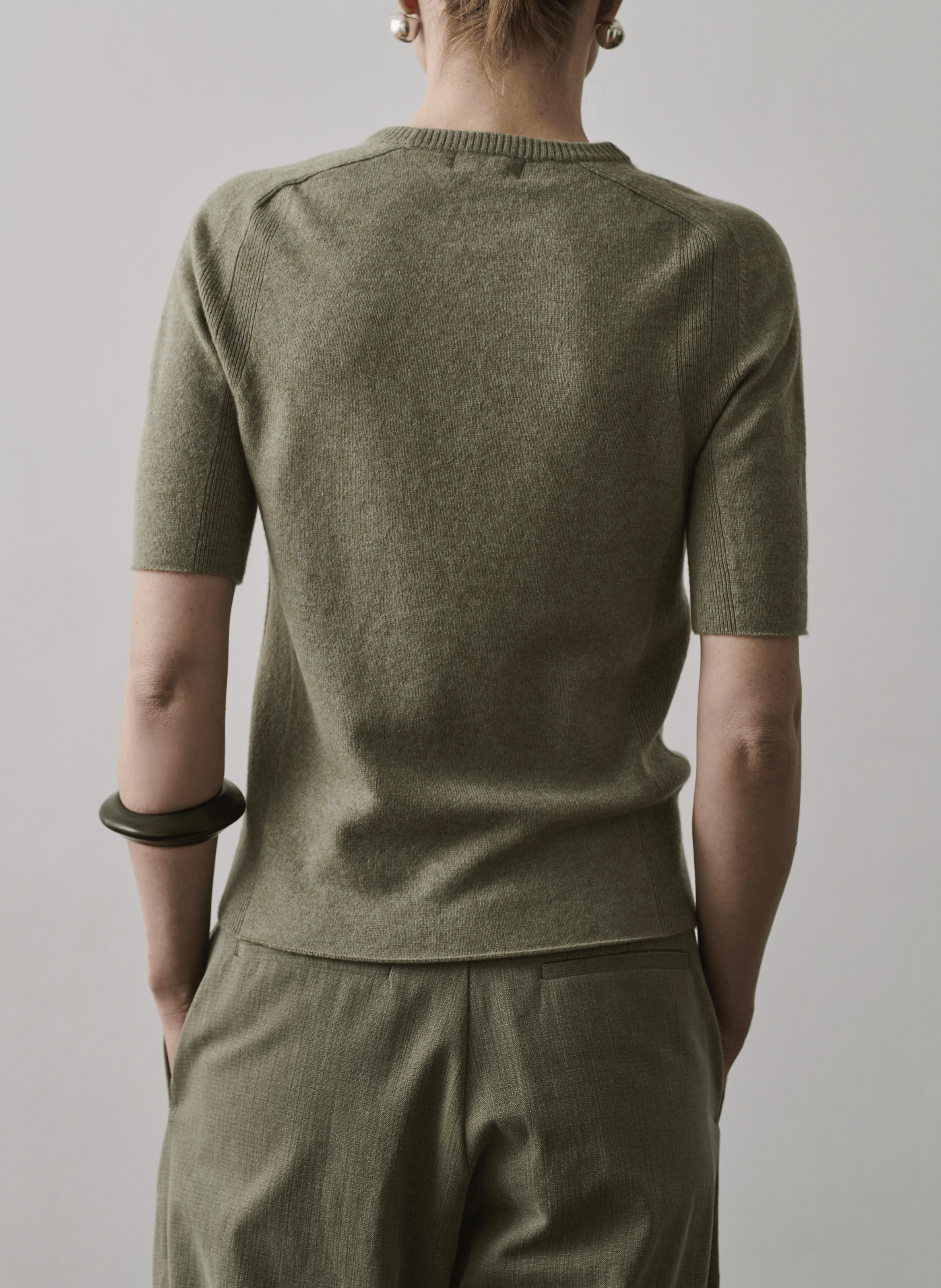 Ciel - Kaschmirpullover mit Rundhalsausschnitt SOEUR Grau