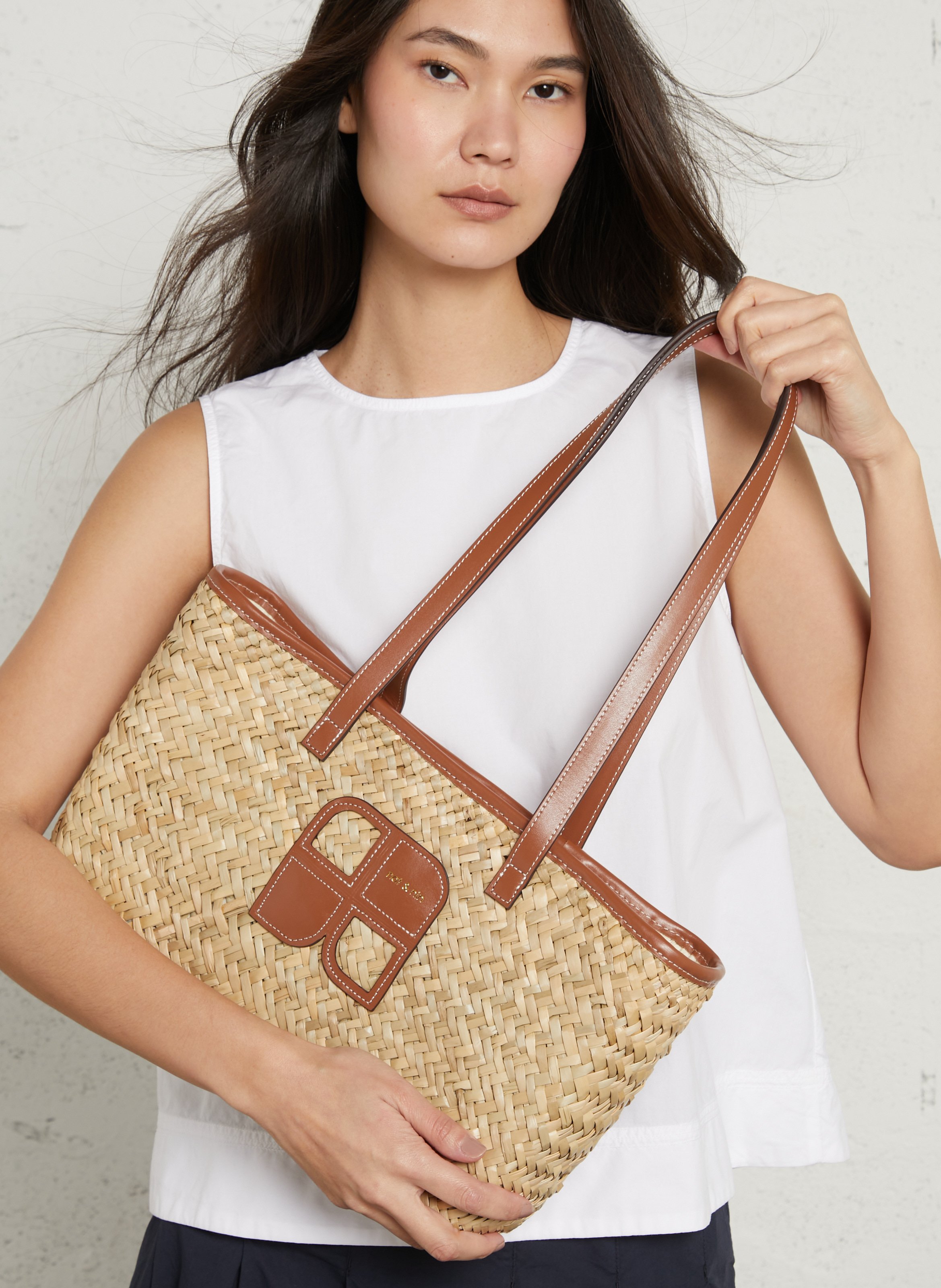 Strohtasche NAT & NIN Braun