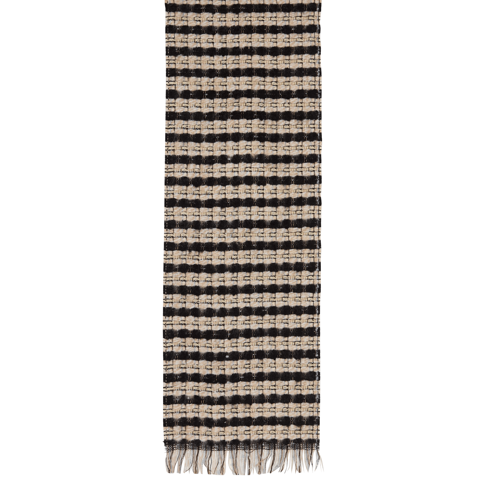 Echarpe à carreaux LA FEE MARABOUTEE Noir