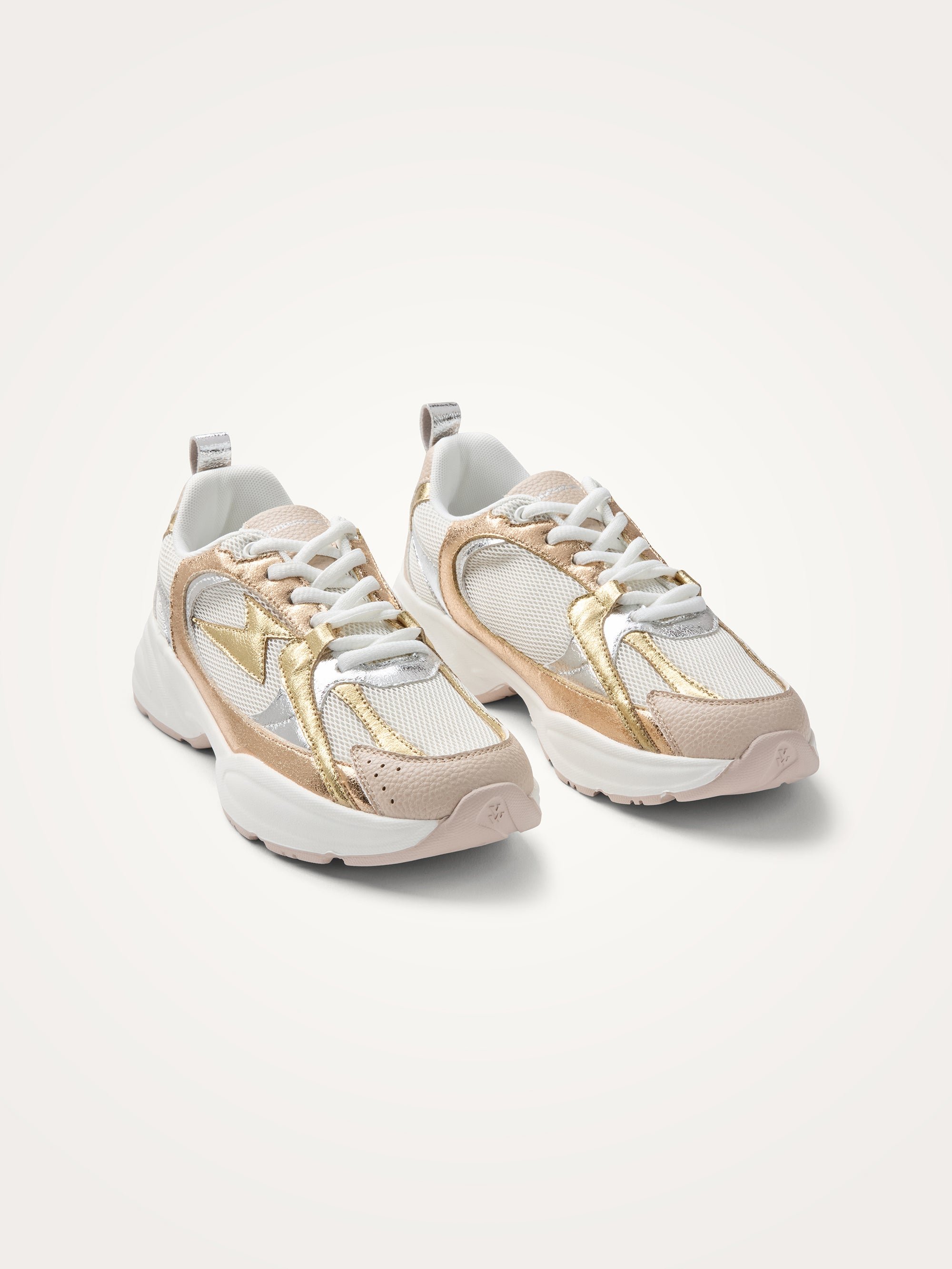 Low mesh sneakers VANESSA WU Golden