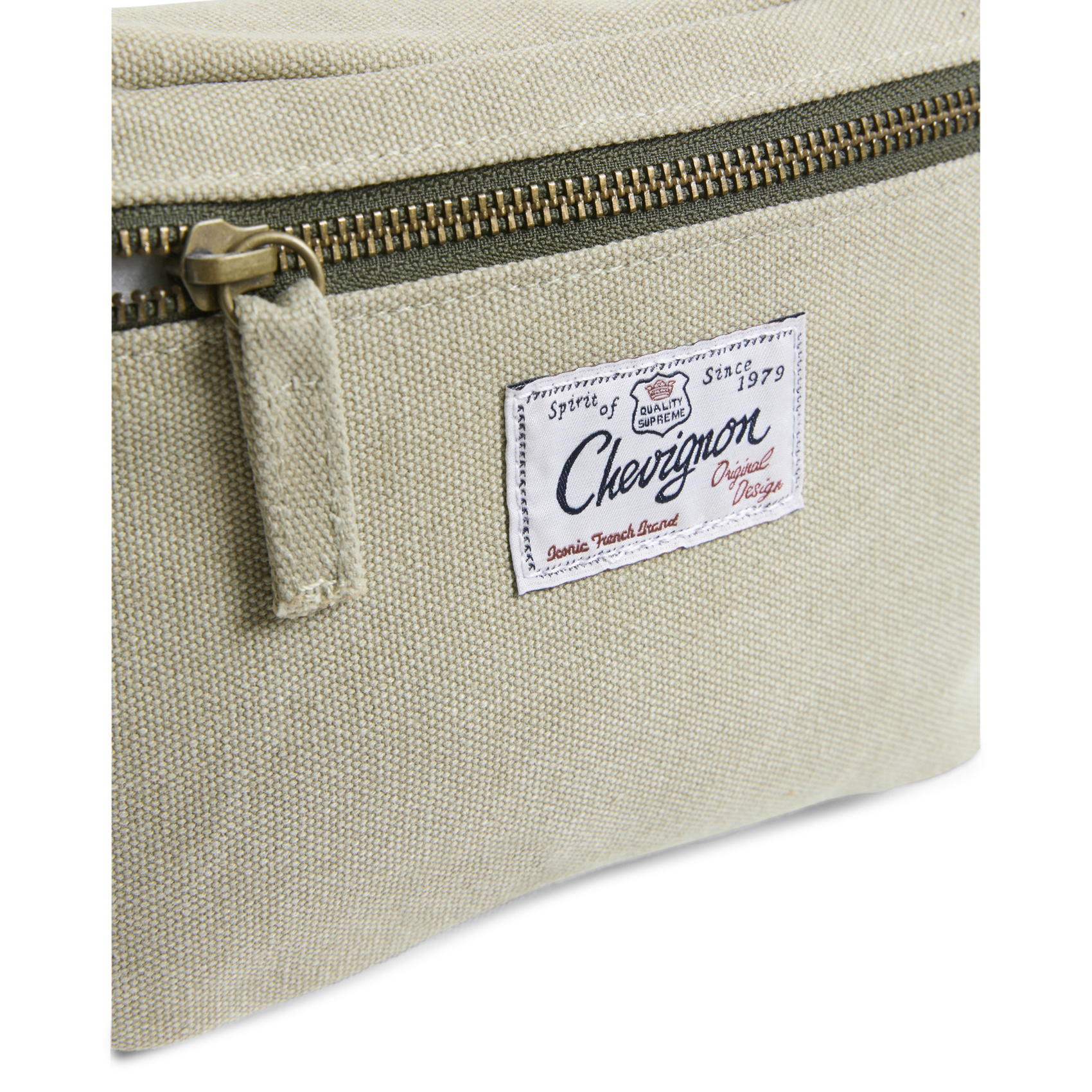 Sac banane en coton CHEVIGNON Vert