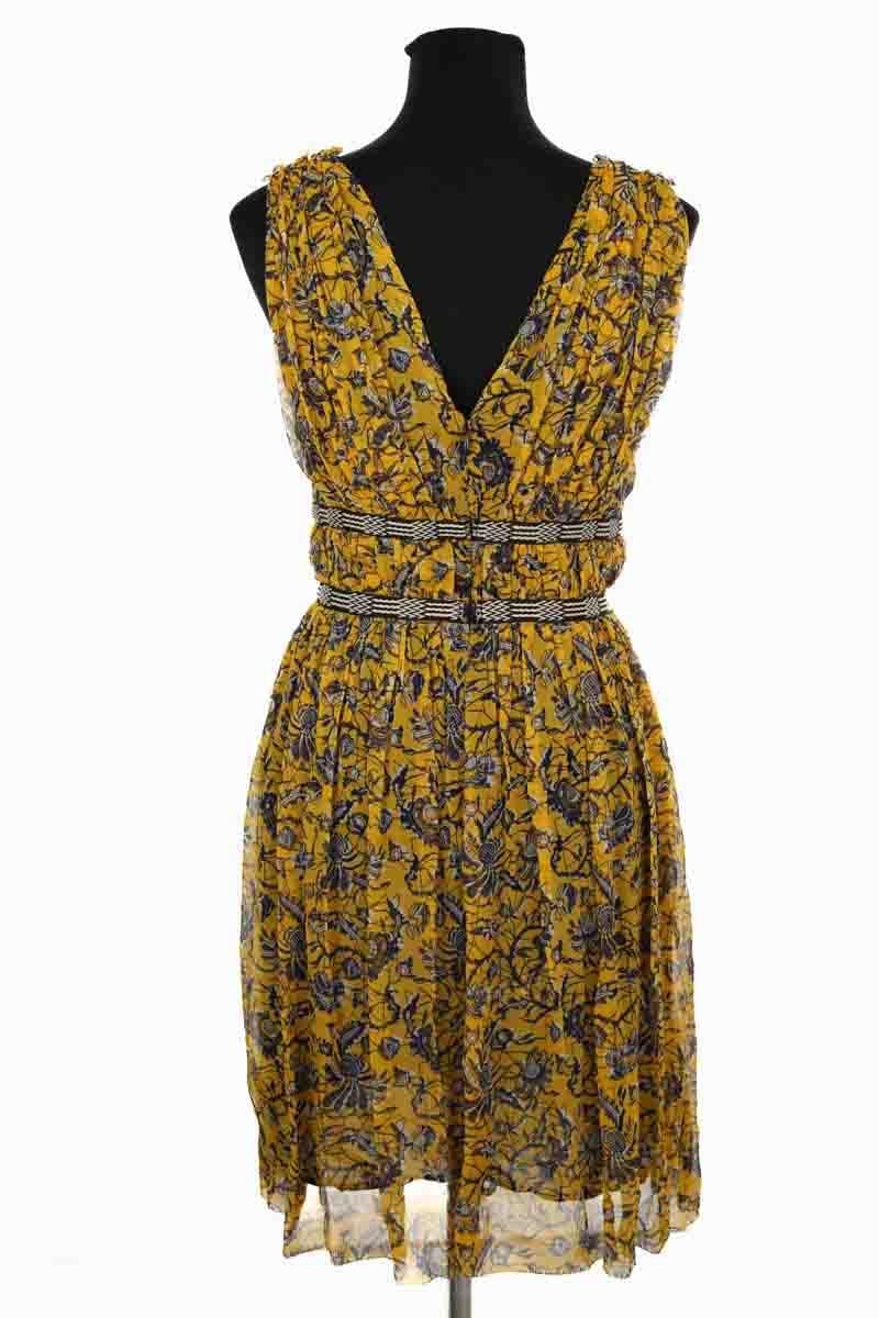 Robe ISABEL MARANT ÉTOILE - SECONDE MAIN Jaune