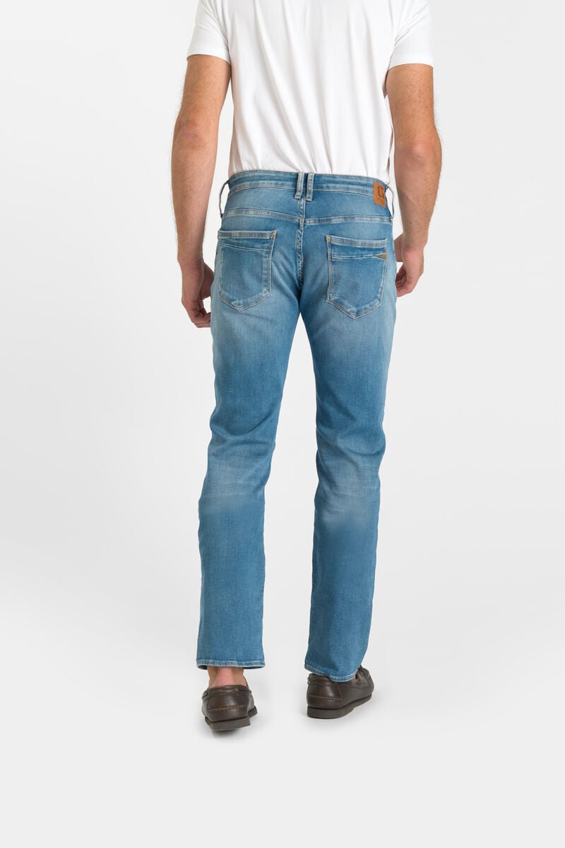 Straight jogger jeans 800/12 regular, length 34 LE TEMPS DES CERISES Blue