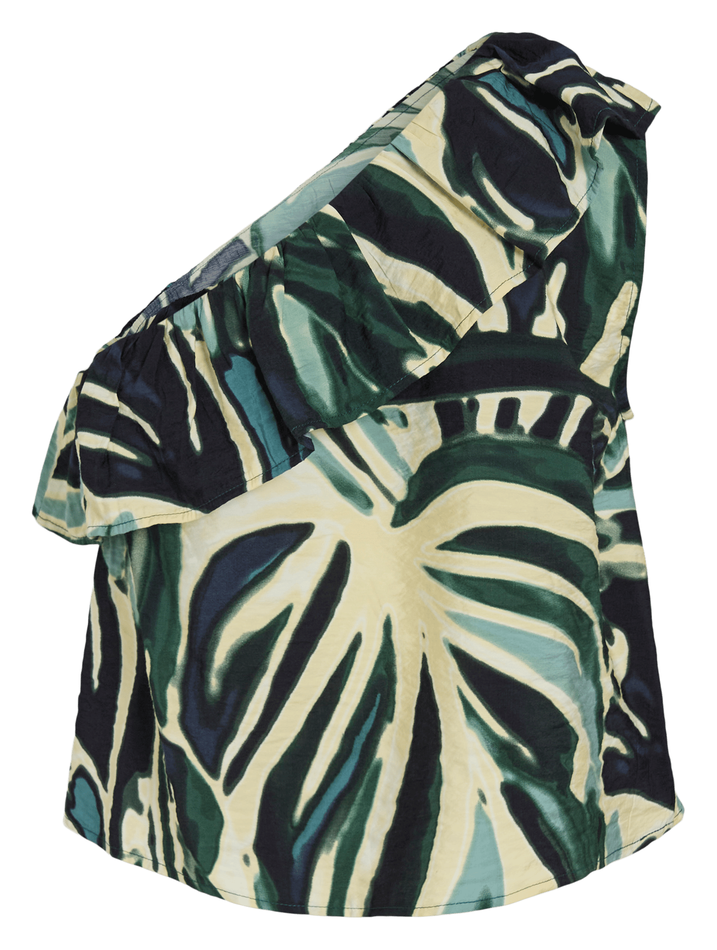 Asymmetrisches Top VILA Blau