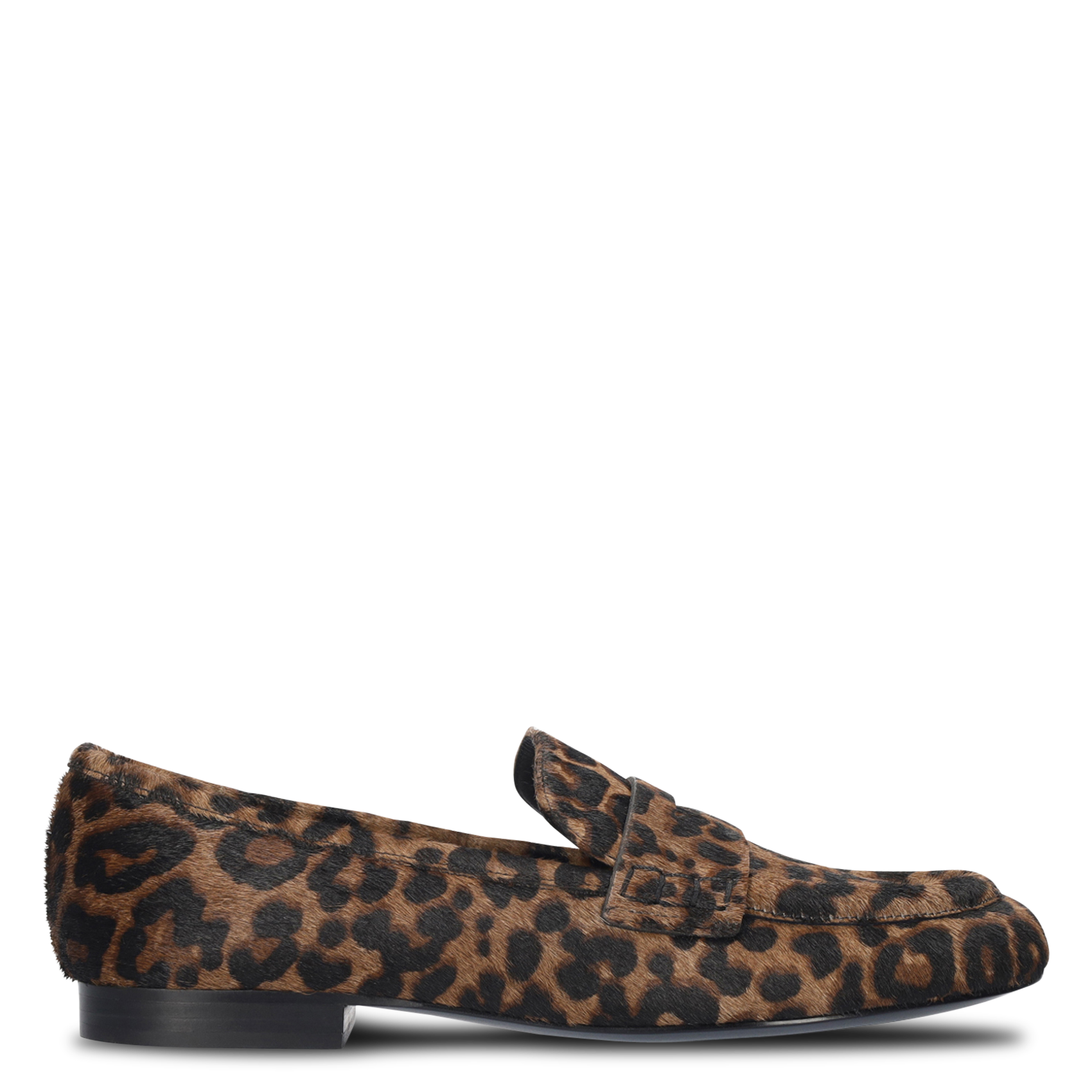 Leopard-print leather loafers BIBI LOU Multicolored
