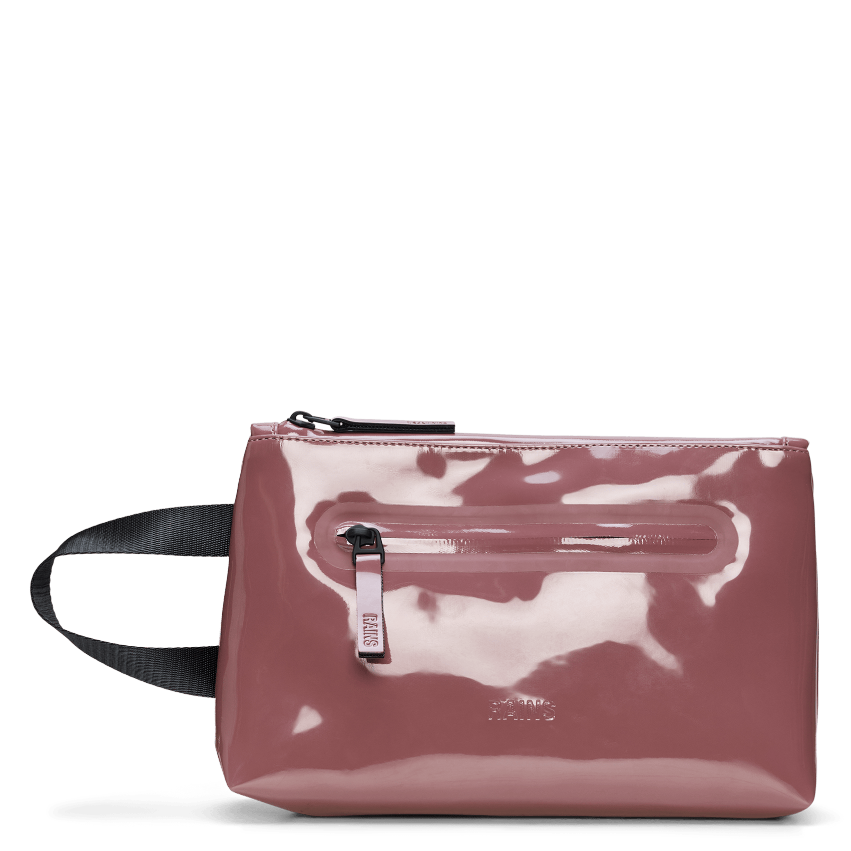 Trousse zippée brillante RAINS