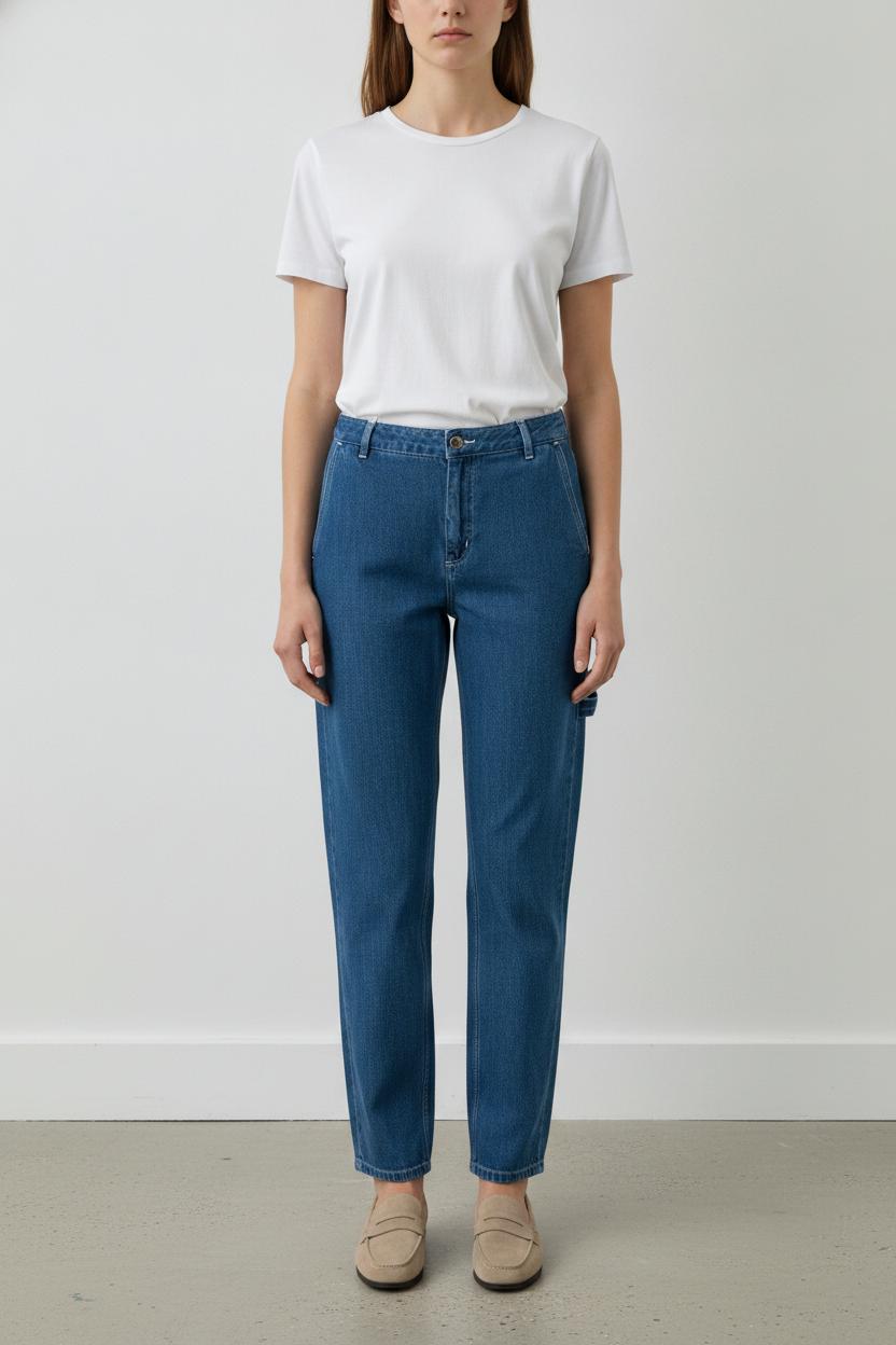 Jeans CARHARTT - SECONDE MAIN Blue