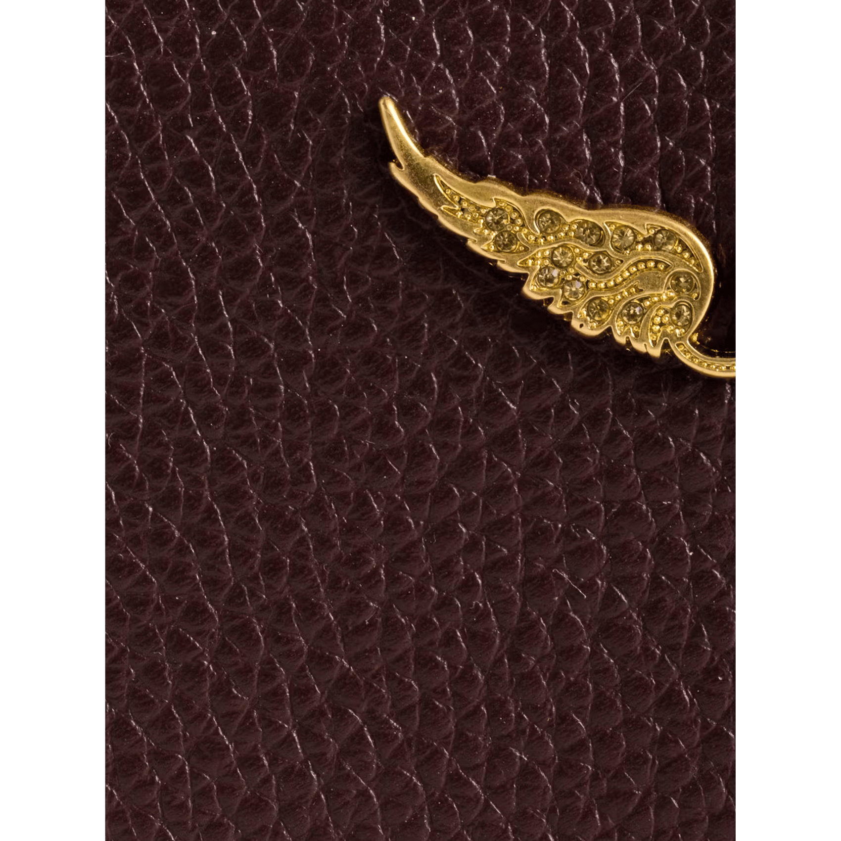 Porte cartes en cuir ZADIG&VOLTAIRE Violet