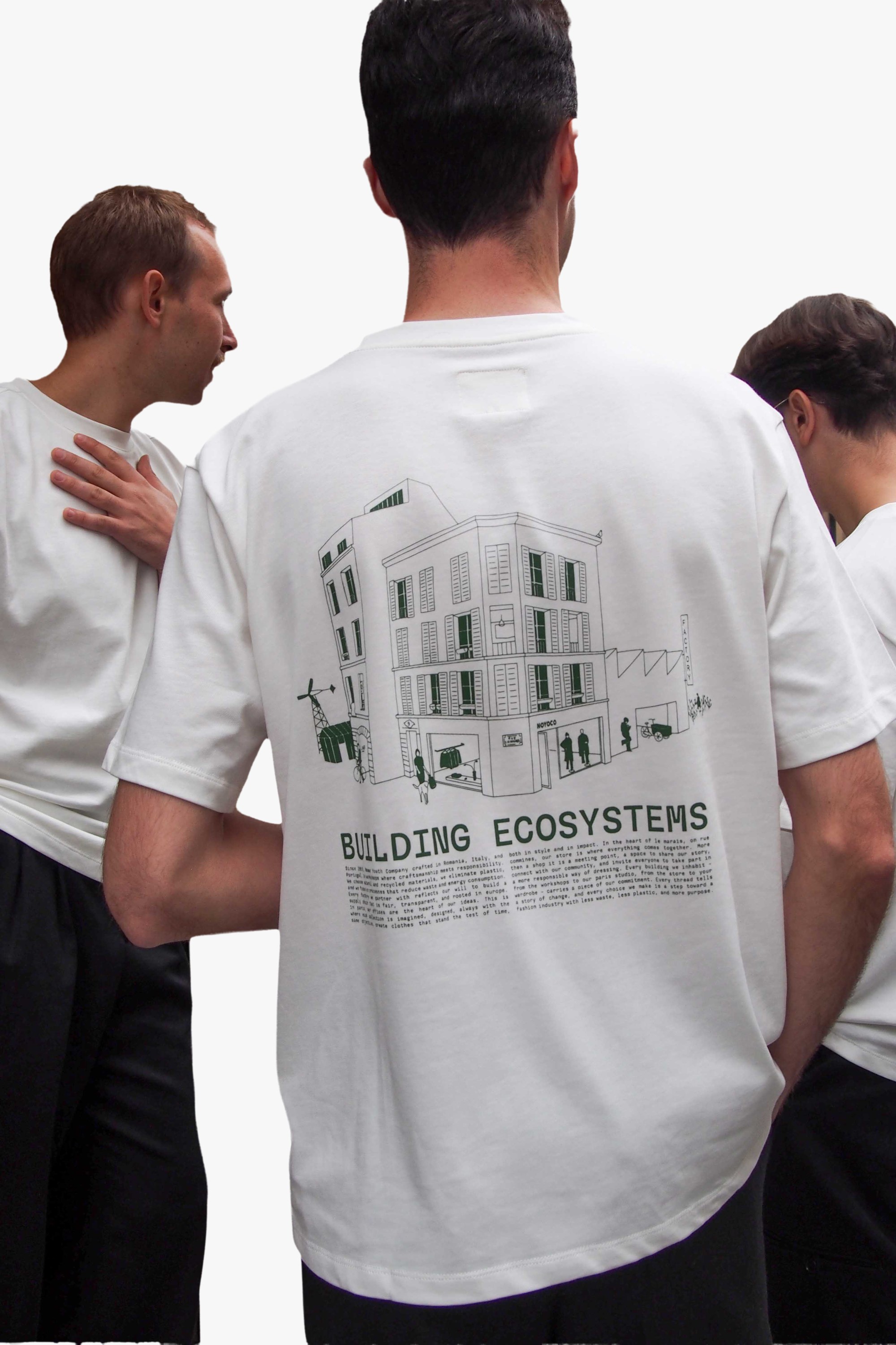 Oversized Gumi T-shirt Noyoco Beige