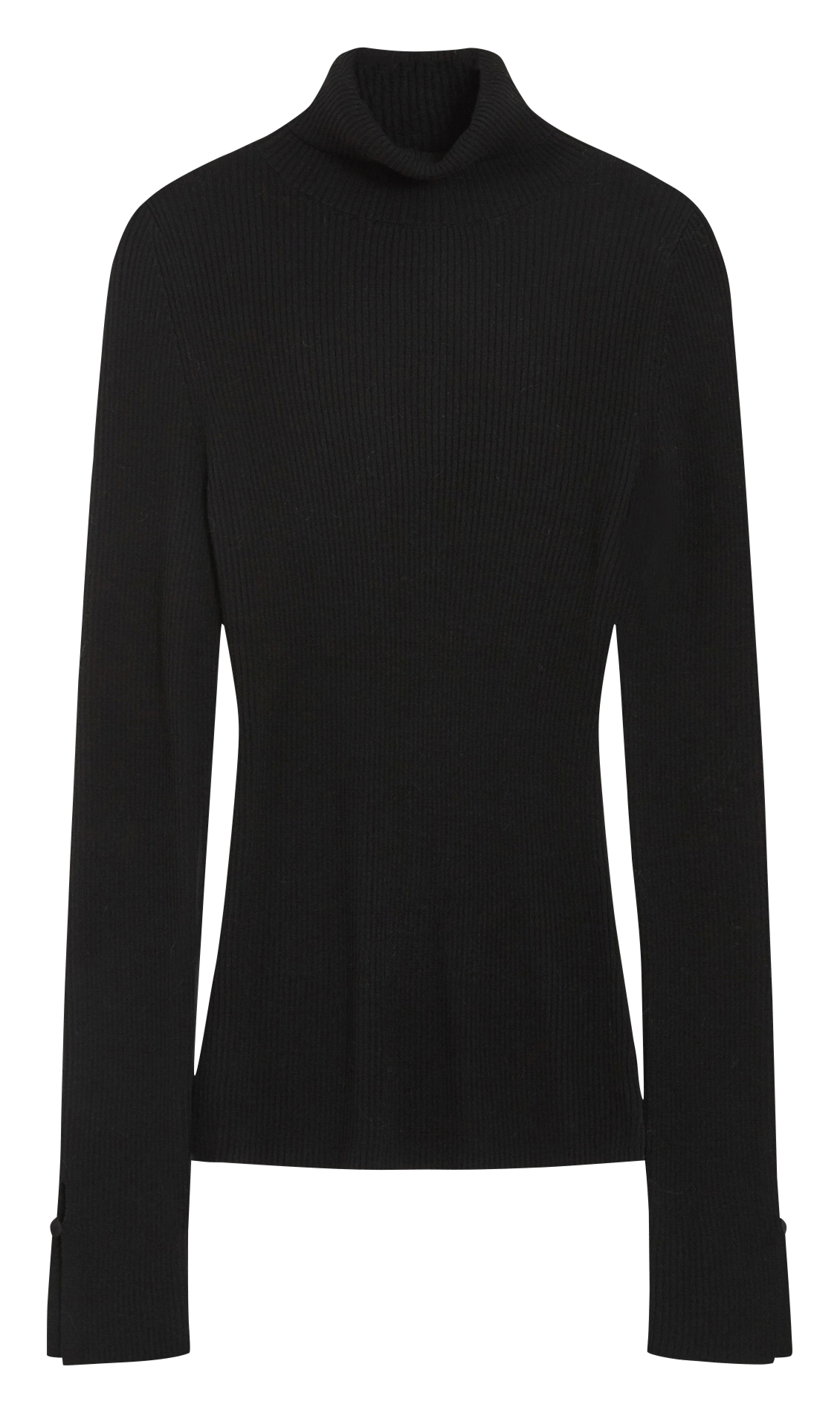 Pull moulant col roulé GRACE ET MILA Noir