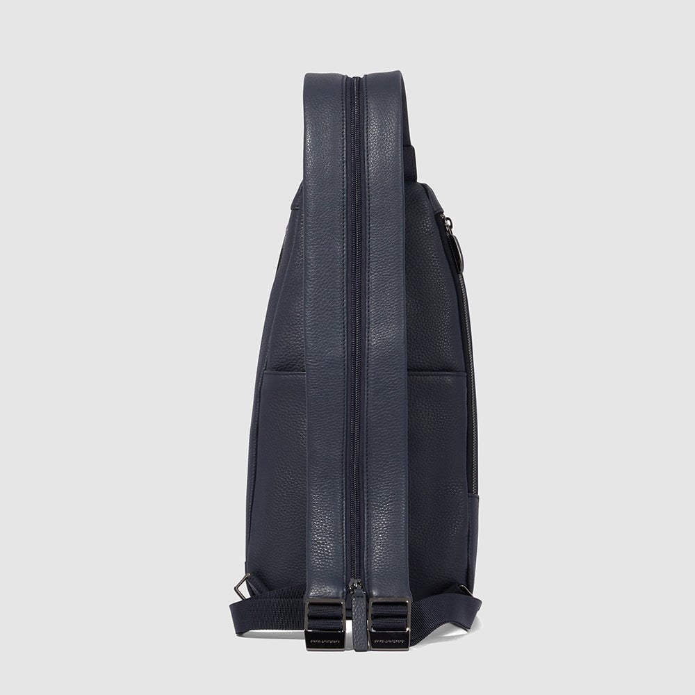 Crossbody bag for iPad® mini PIQUADRO Blue