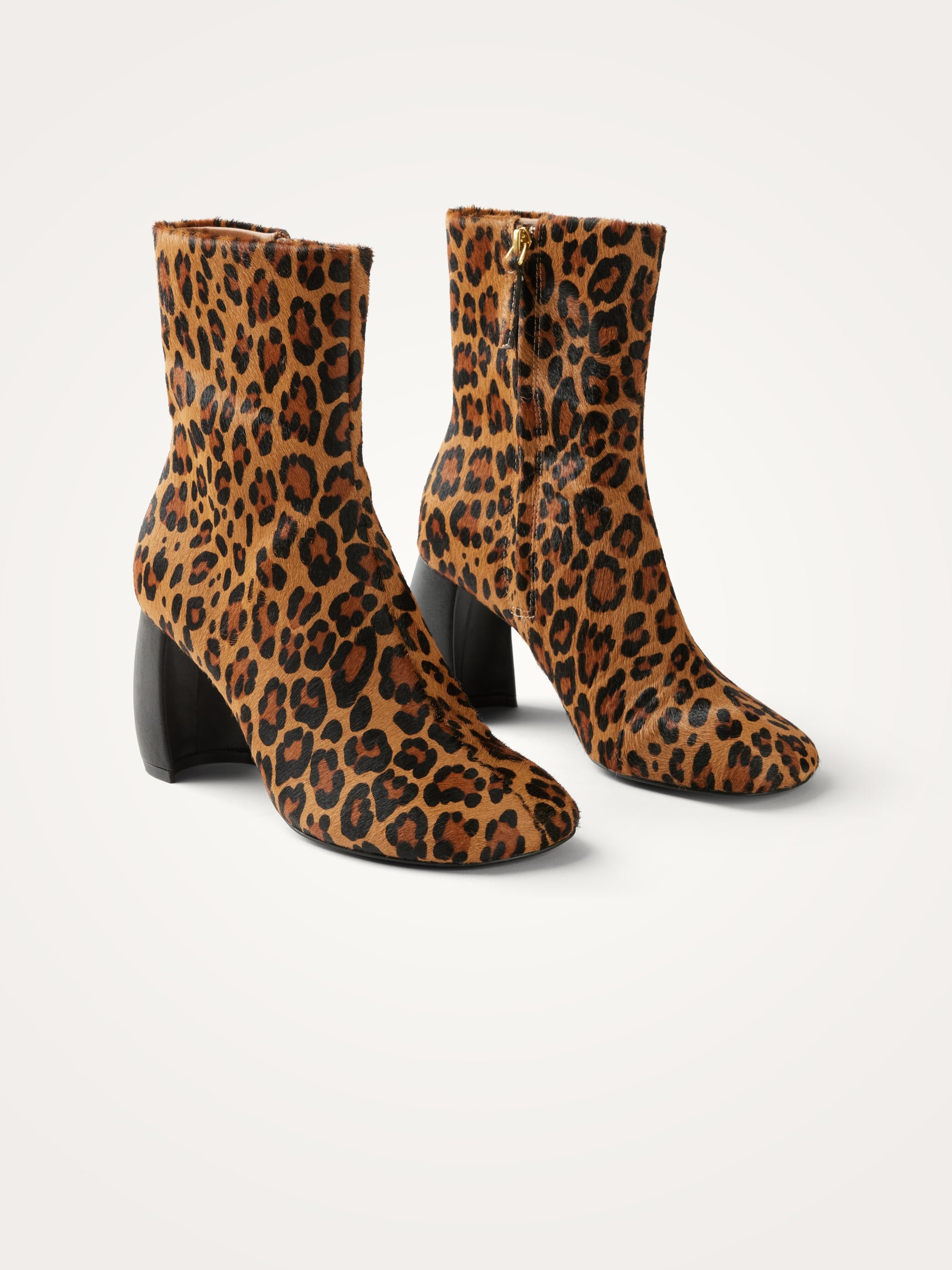 Half Moon Heel Booties VANESSA WU Orange