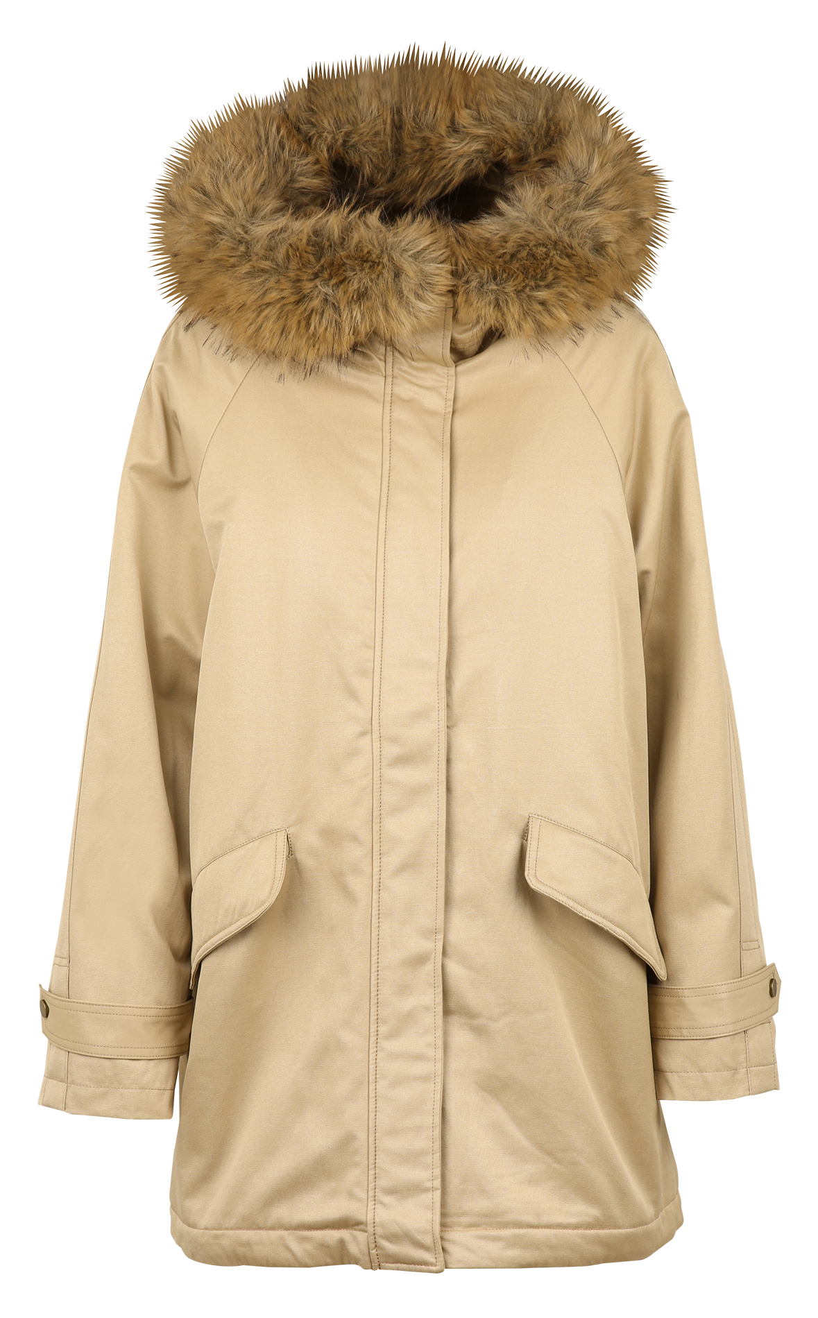 Oversized cotton-mix coat LA FEE MARABOUTEE