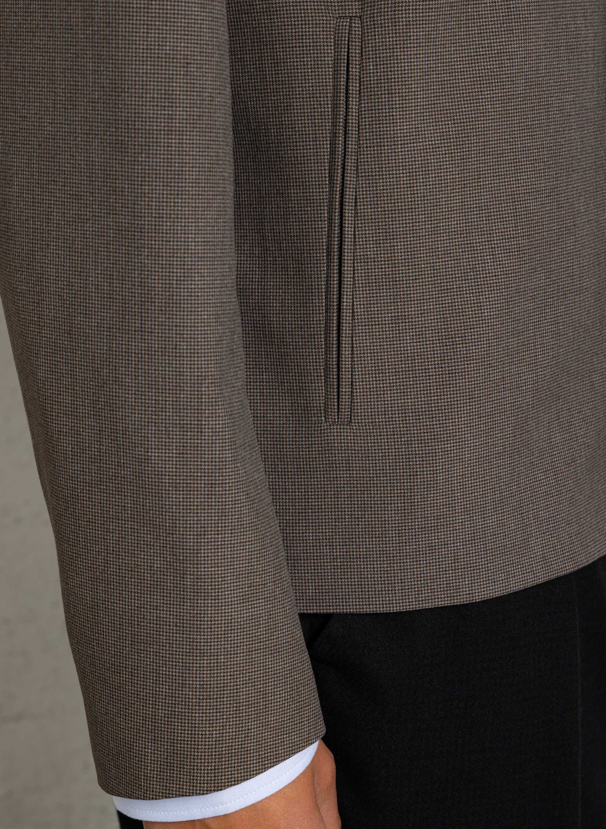 Wool Jacket IKKS Brown