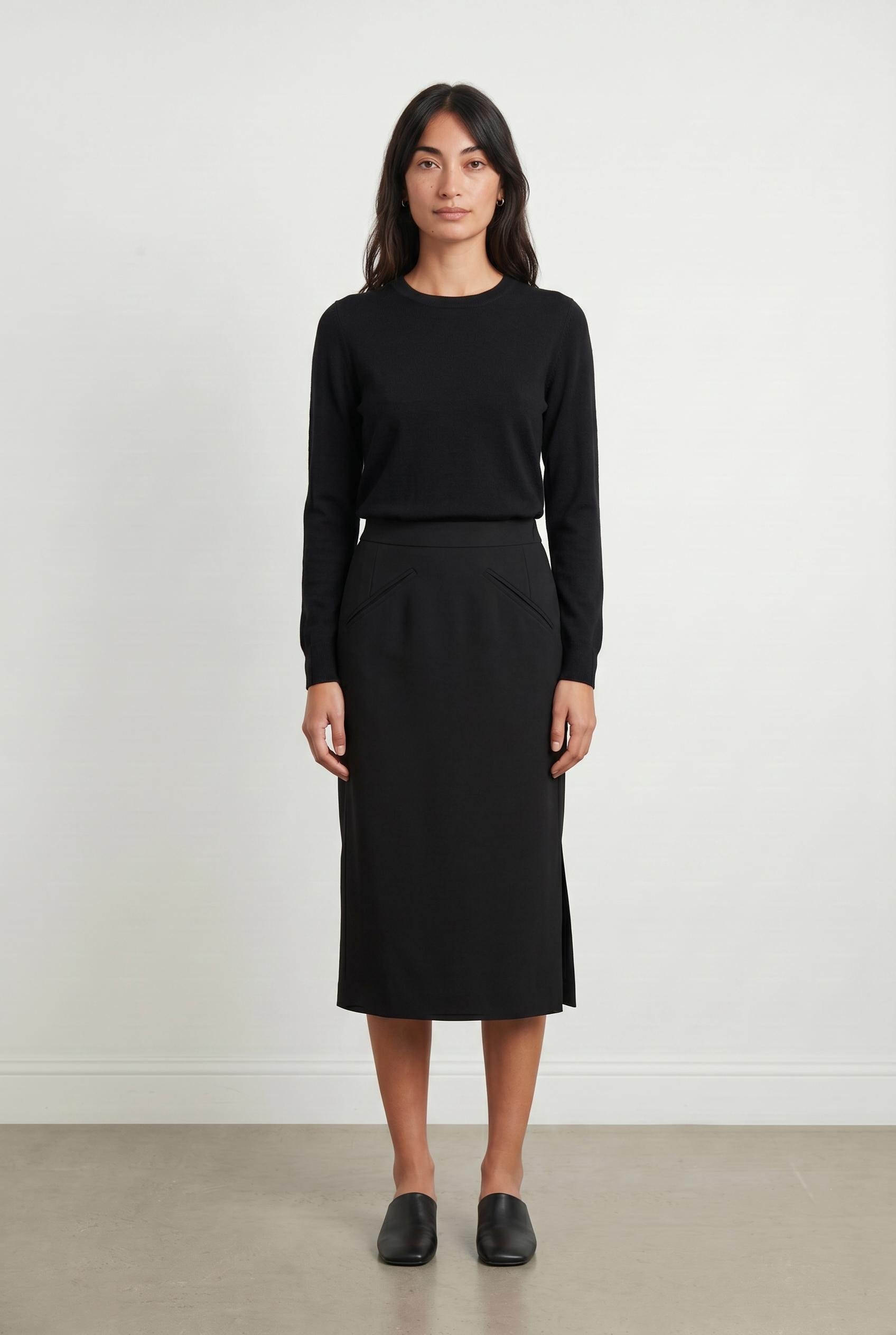 Short & midi skirt AGNES B. - Seconde Main Black