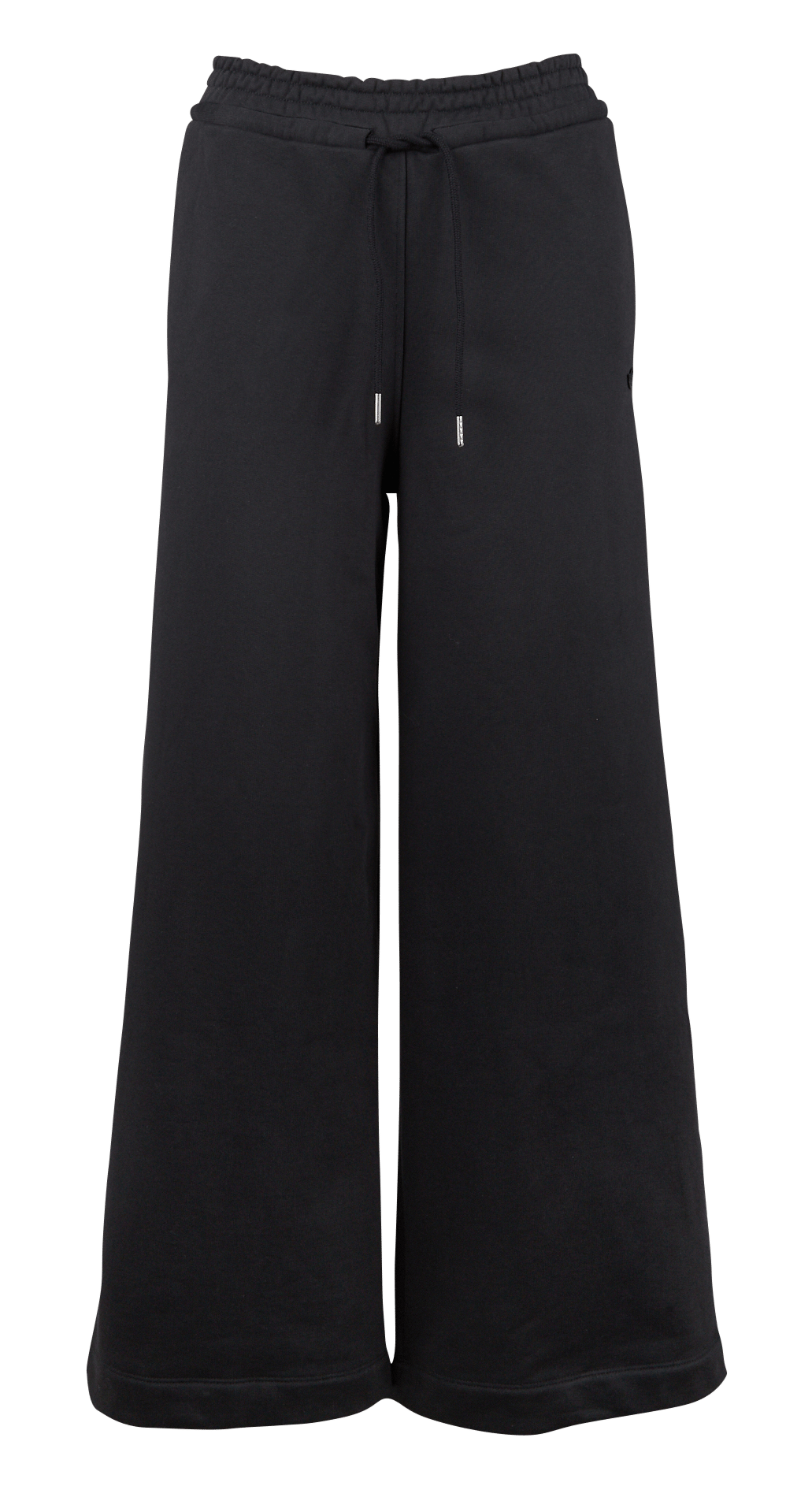 Pantaloni Larghi In Cotone Black Adidas - Donna | Place des Tendances