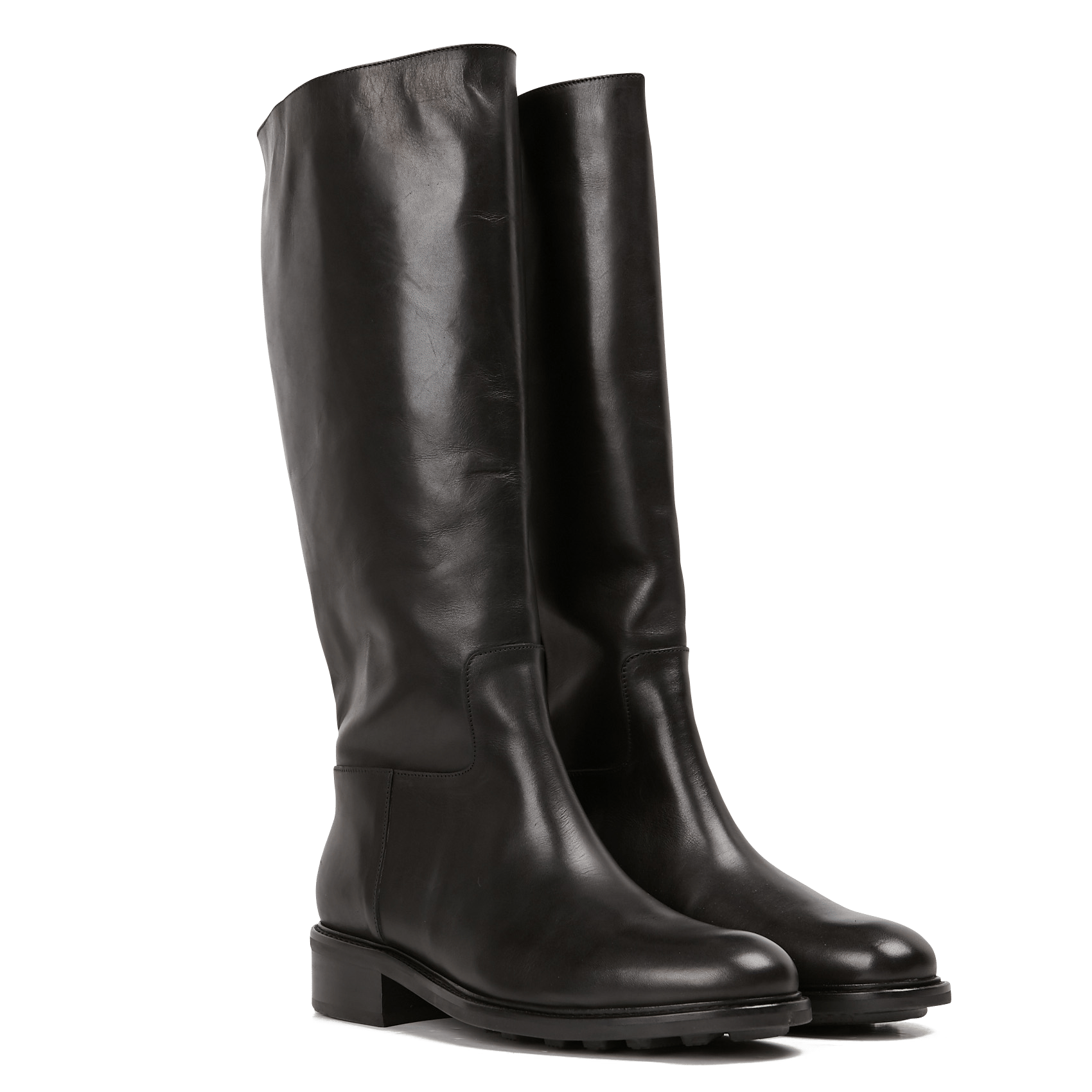 Stivali In Pelle Liscia Noir Anthology Paris - Donna | Place des Tendances