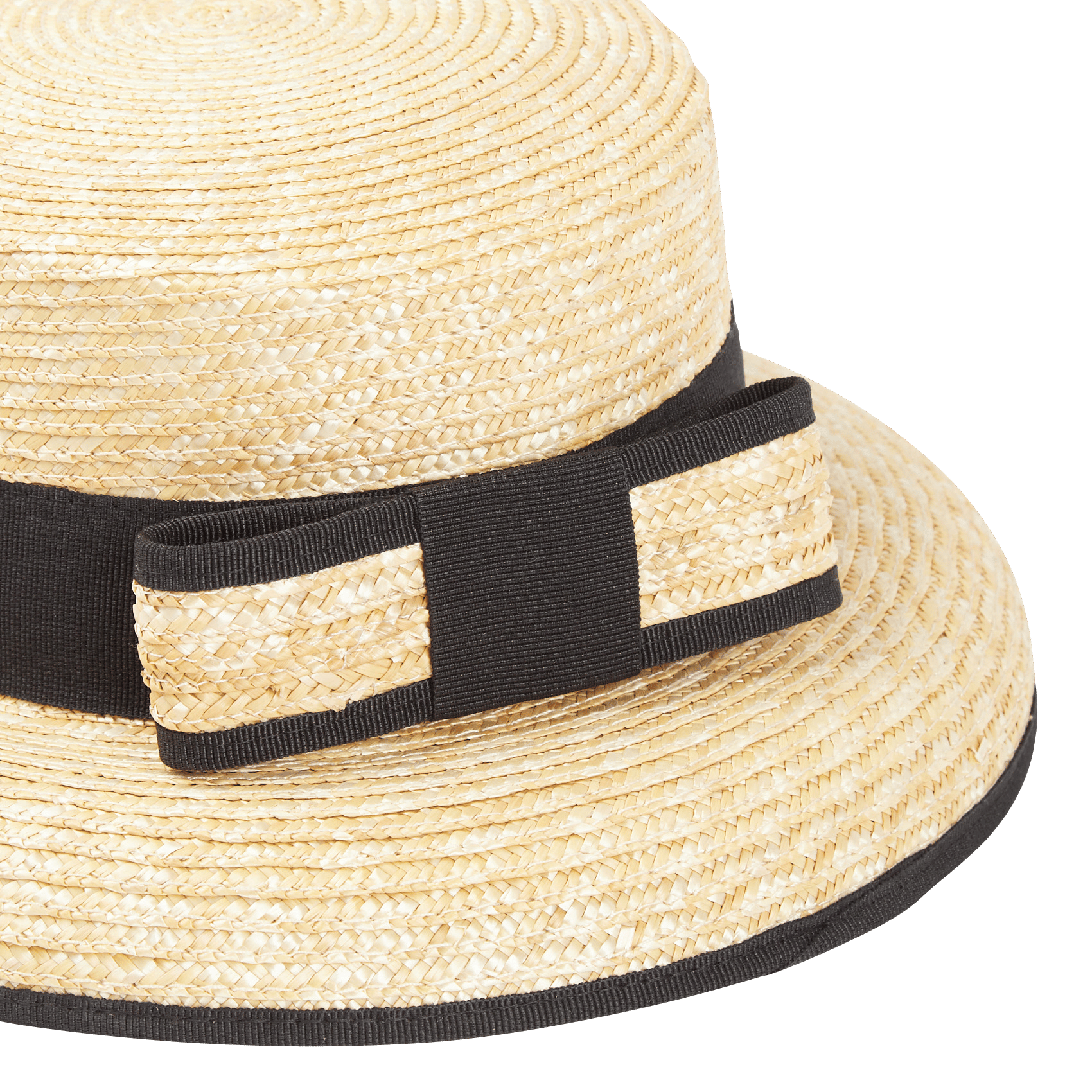 Cappello Con Fiocco Marron Au Printemps Paris - Donna | Place des Tendances