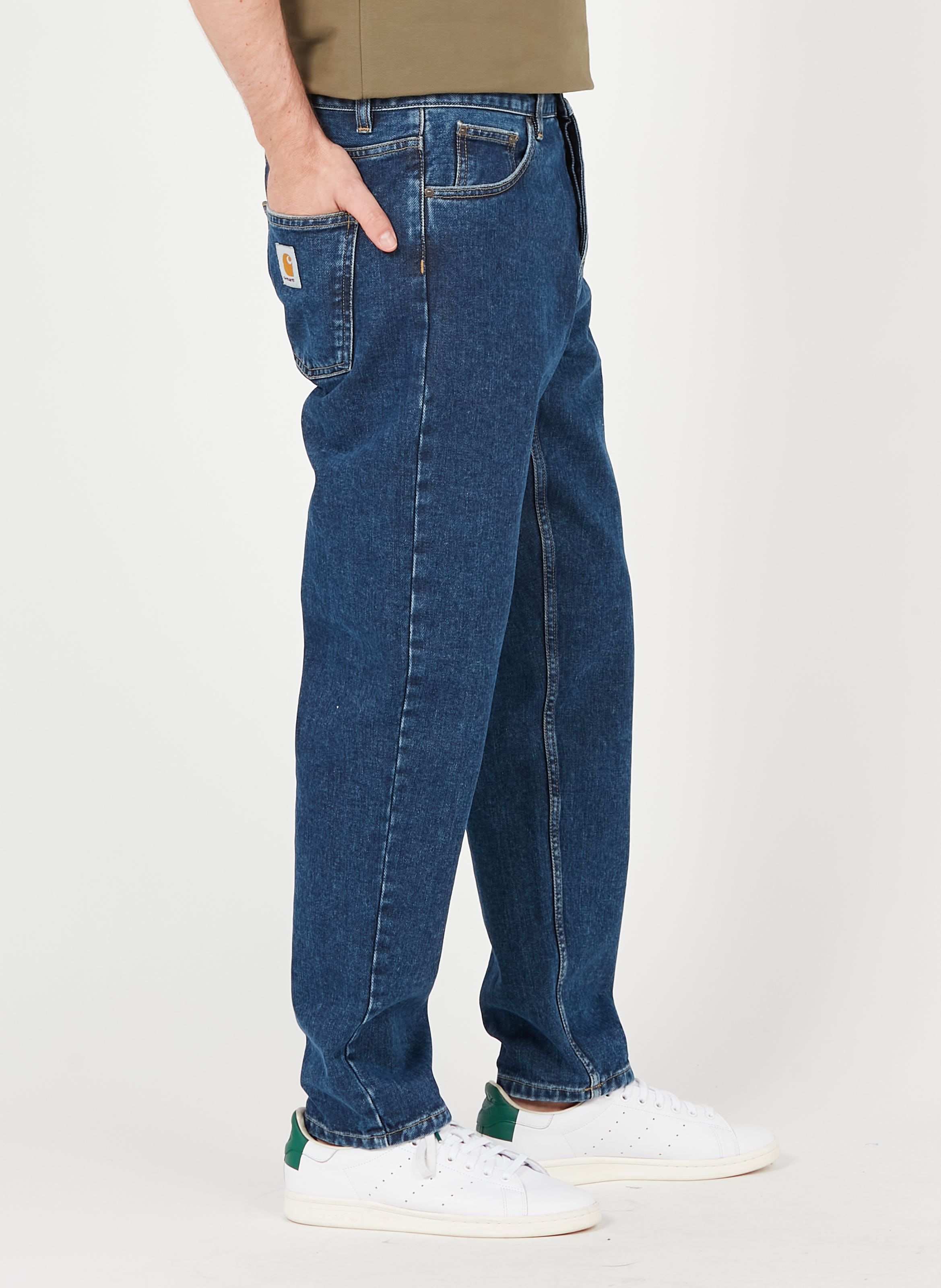 Jeans affusolati NewelCarhartt WIP in Denim da Uomo colore Blu Uomo Abbigliamento da Jeans da Jeans attillati 