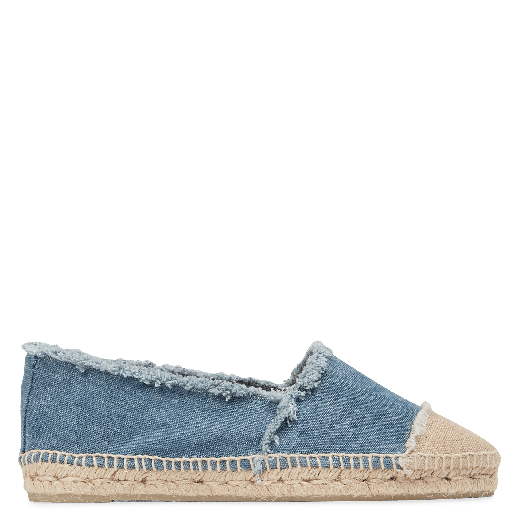 Espadrillas Basse In Misto Cotone Azul Denim Castaner - Donna | Place des  Tendances