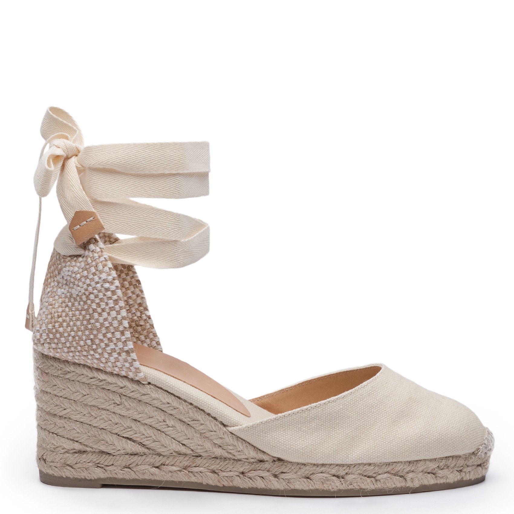 Espadrillas In Tela Con Zeppa Ivory Castaner - Donna | Place des Tendances