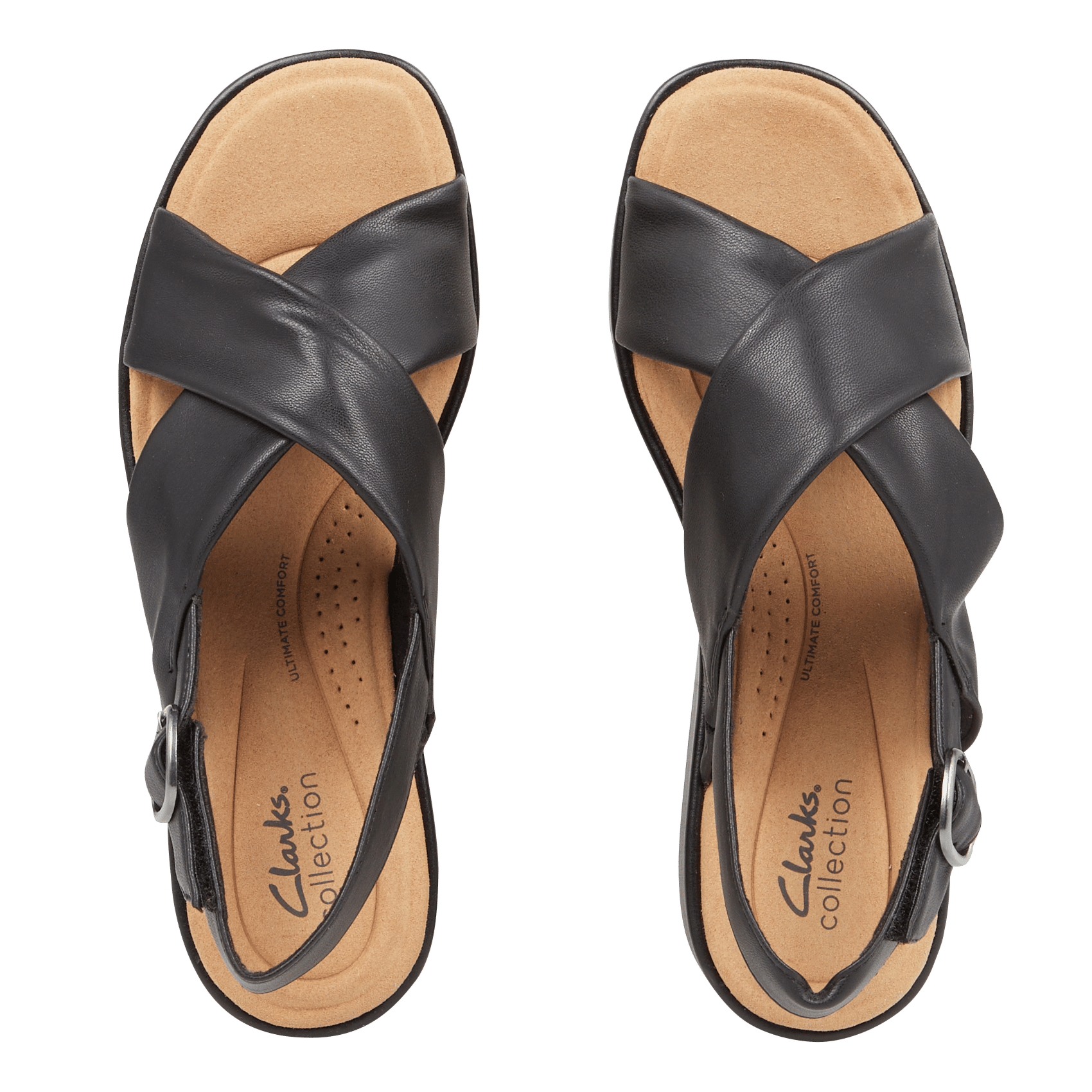 Sandali Bassi Black Clarks - Donna | Place des Tendances