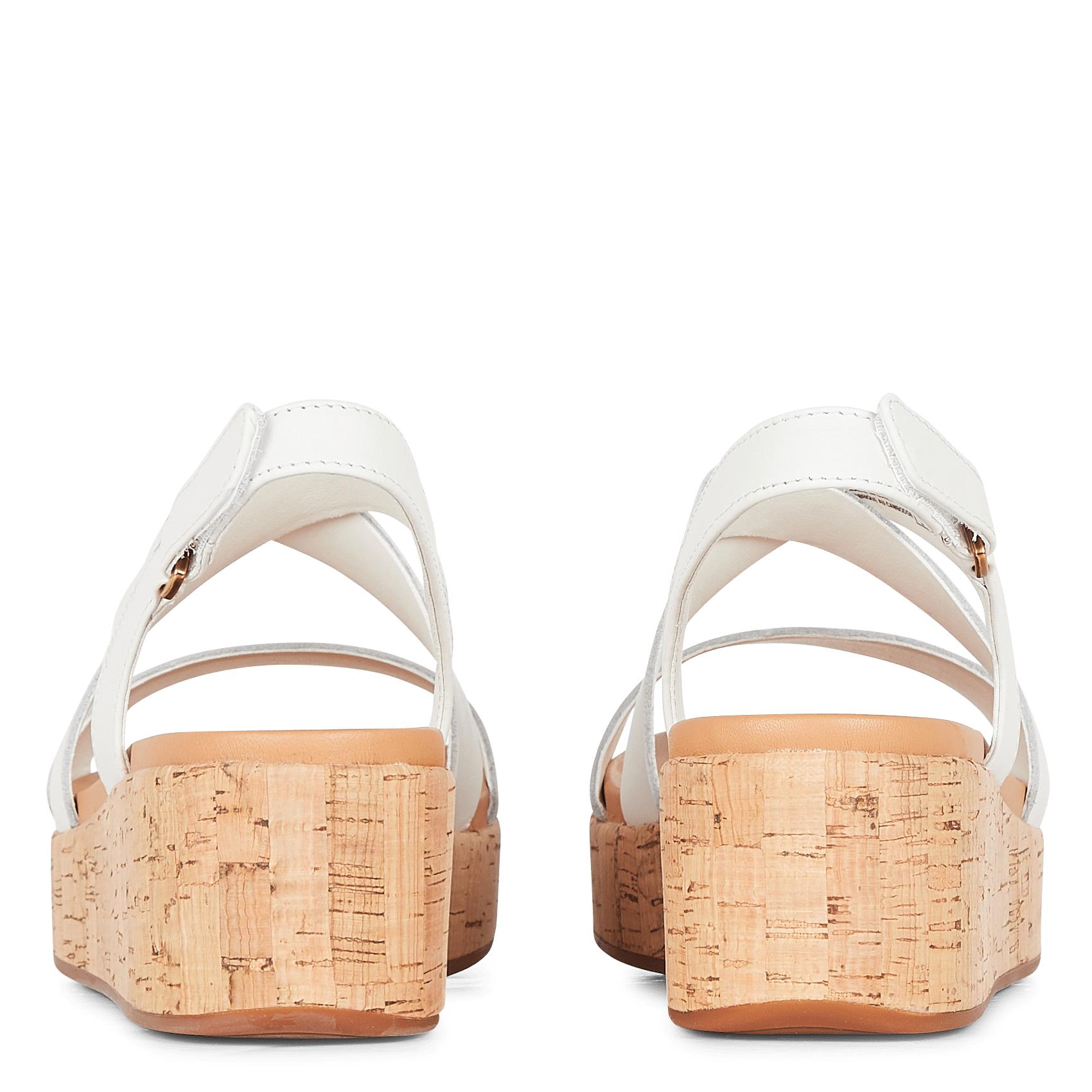 Sandali In Pelle Con Zeppa White Clarks - Donna | Place des Tendances