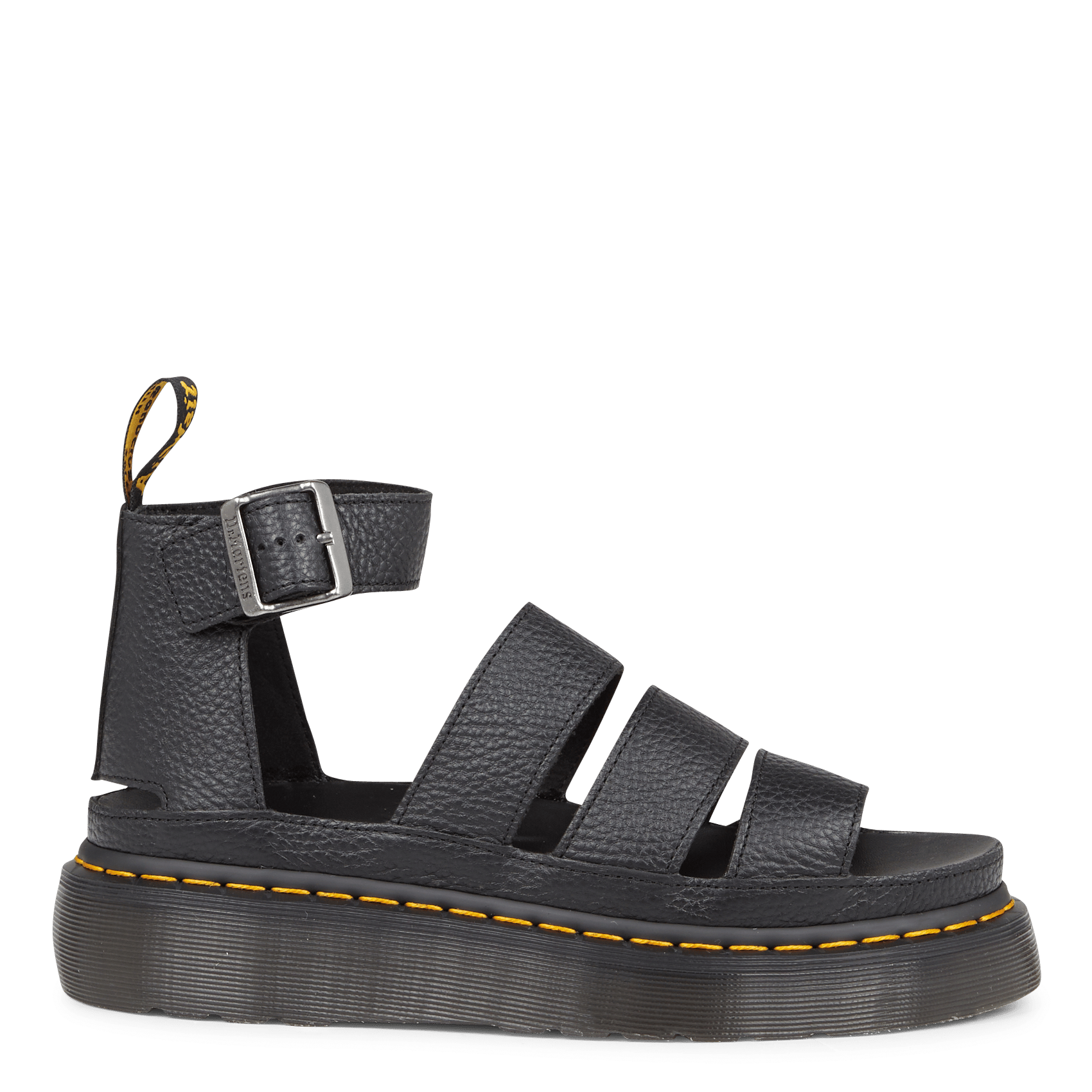 Vegan Sandal | DR. MARTENS Voss Vegan Black | avesu VEGAN SHOES