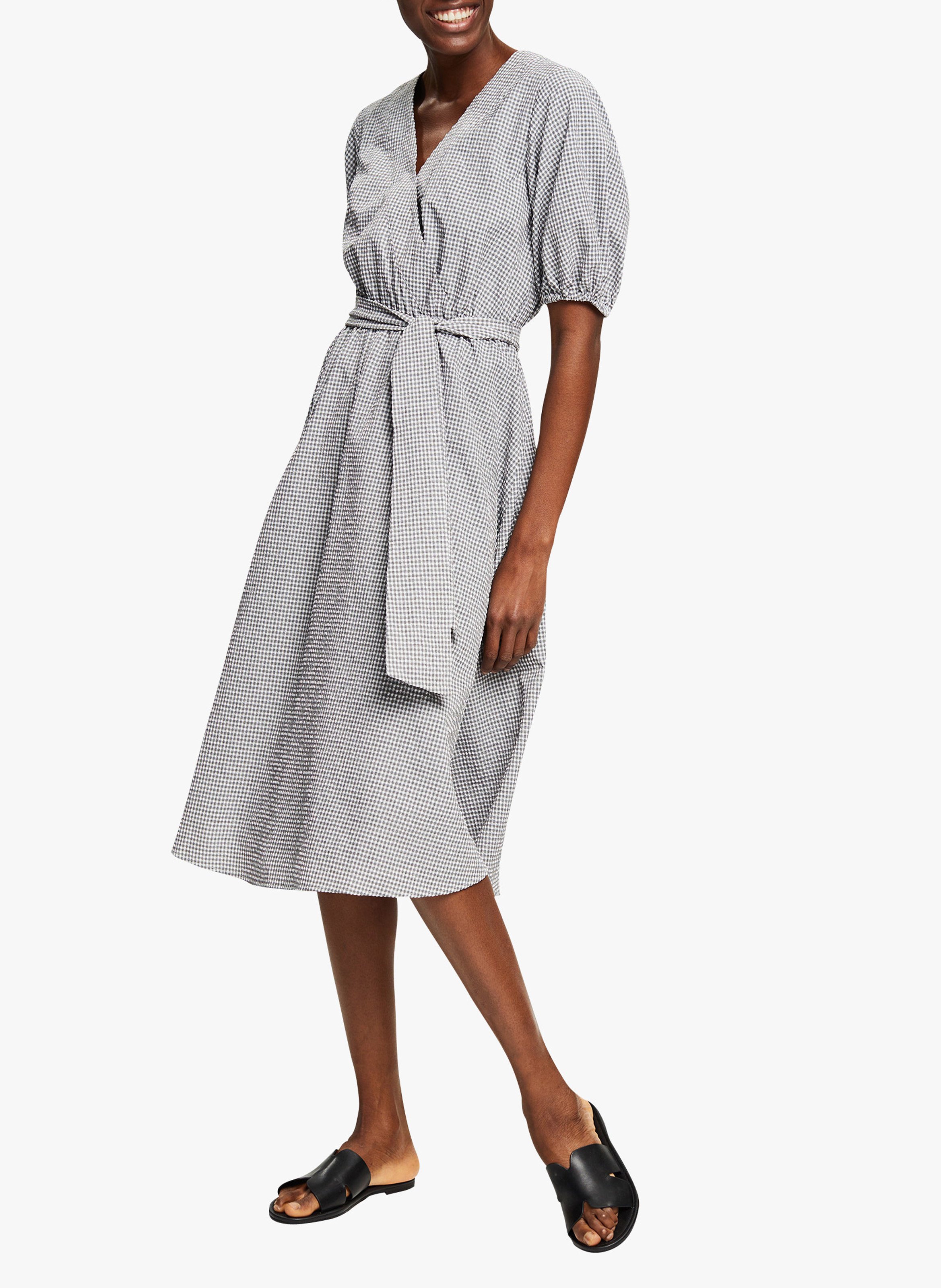 Abito Corto Con Scollo A V Stampato Black 2 Esprit - Donna | Place des  Tendances