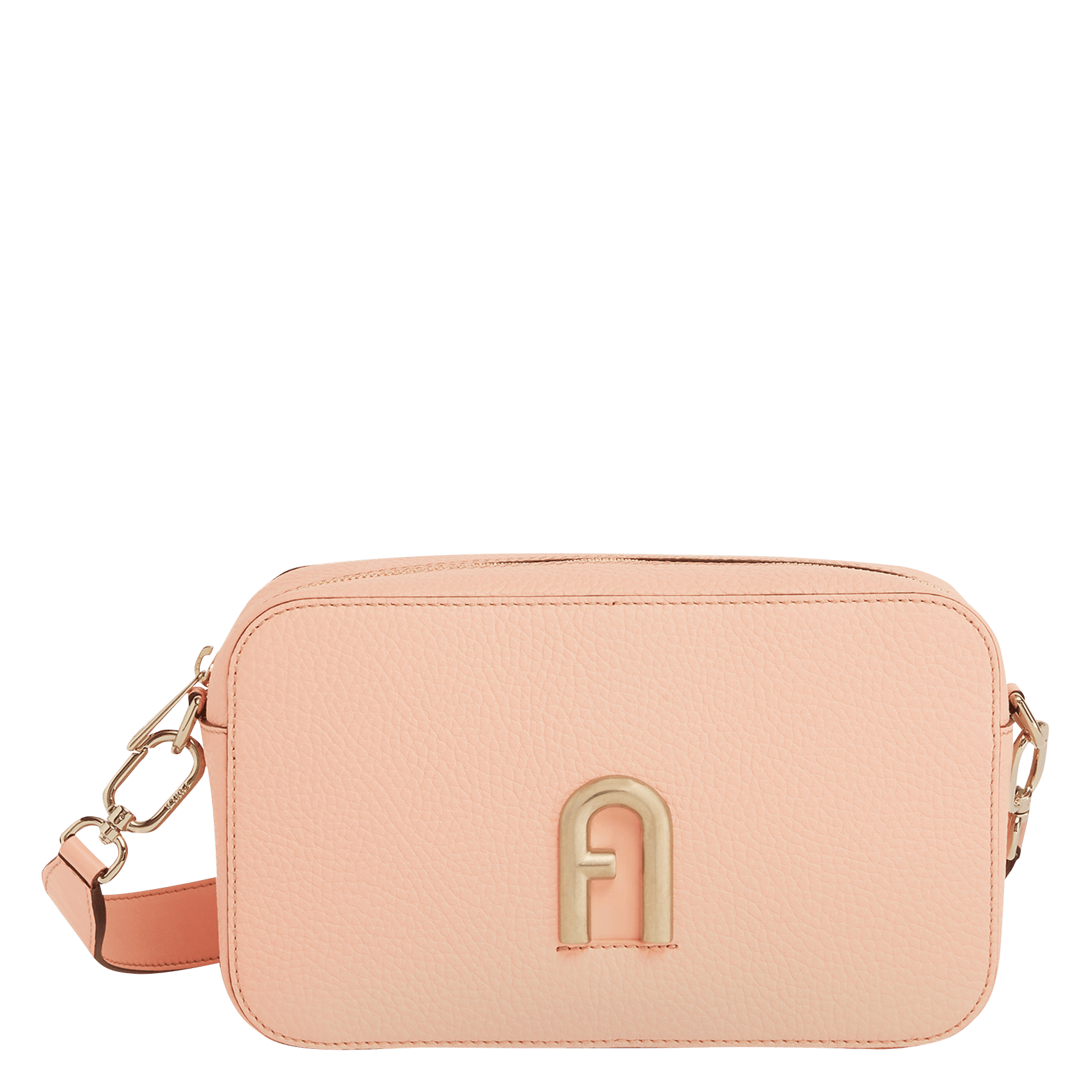 Borsa A Tracolla In Pelle Oro Luna+light Gold Furla - Donna | Place des  Tendances