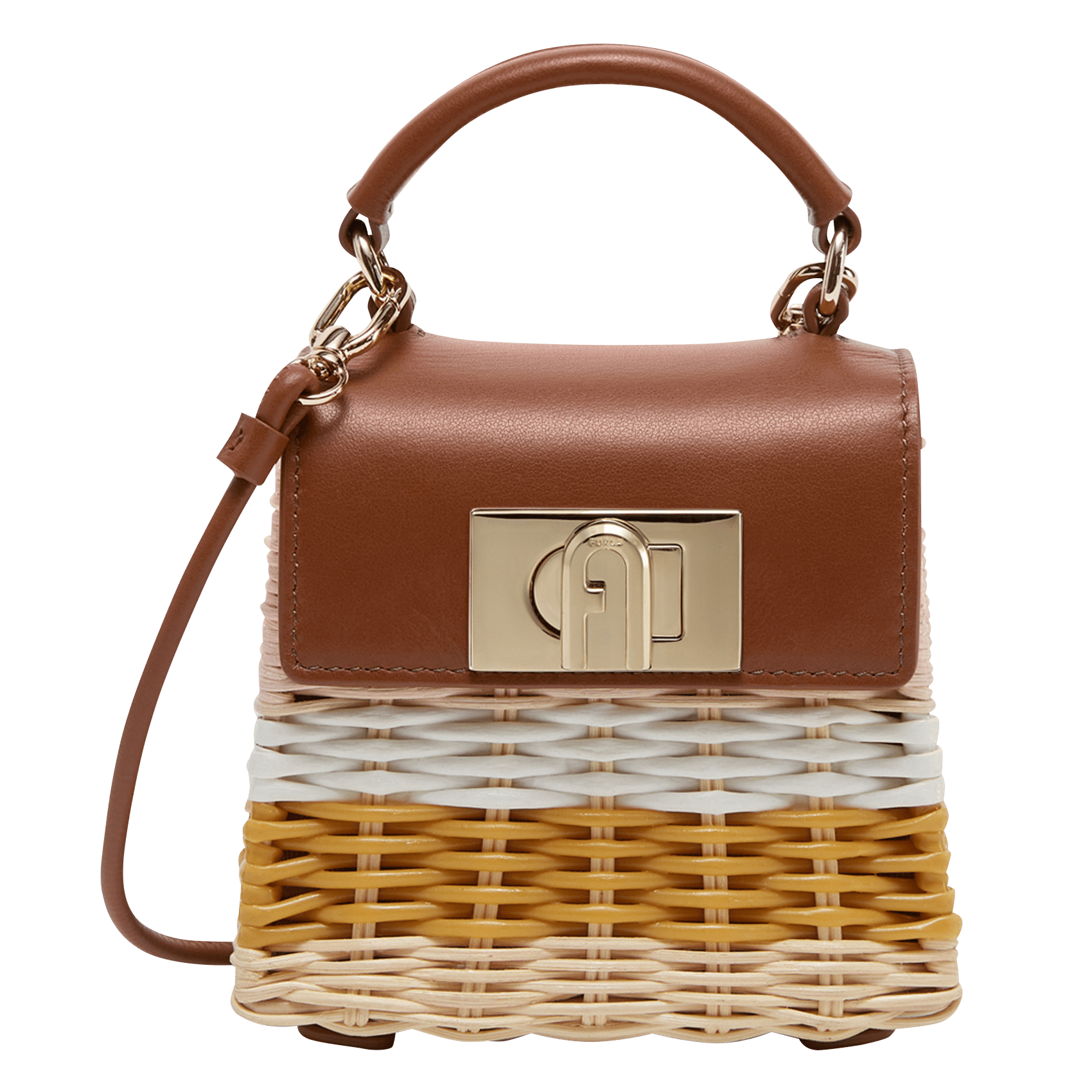 furla quilted bolsa