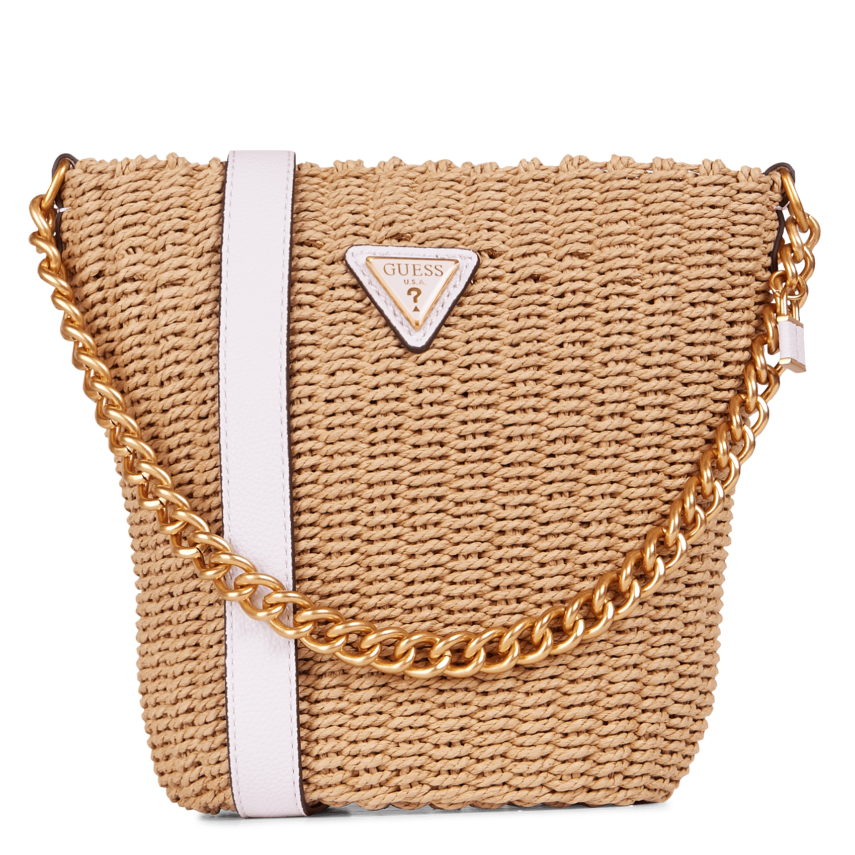 Borsa Guess lilica shopper in paglia WA842623 lilac – Buonocore Borse