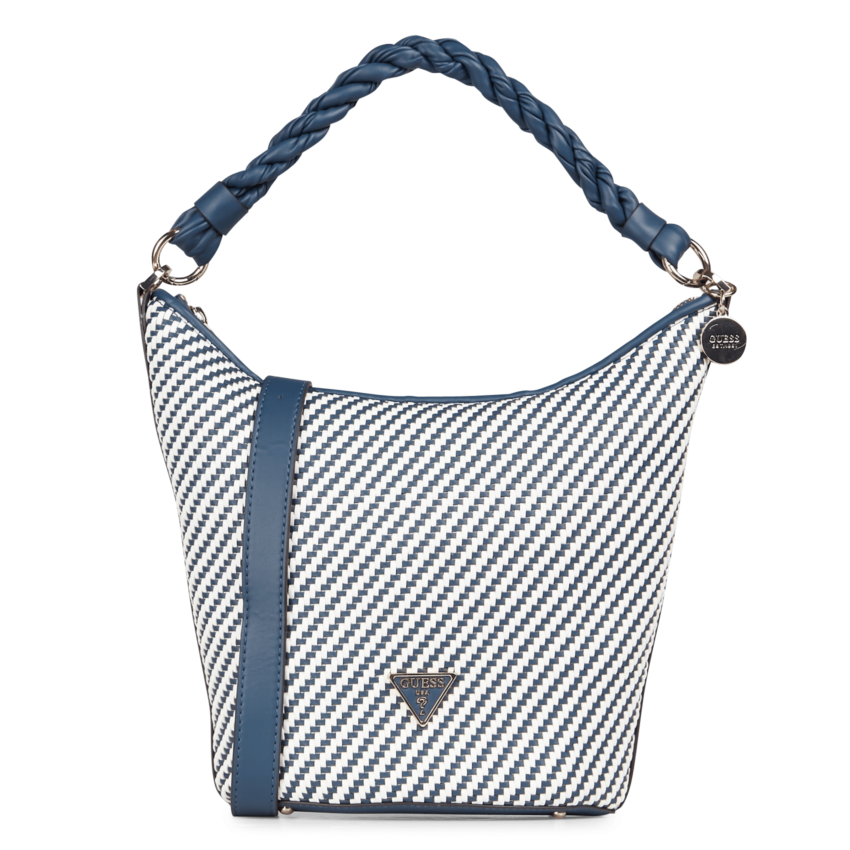 BORSA SHOPPING GUESS IN PAGLIA LILICA WA842623 ROSA