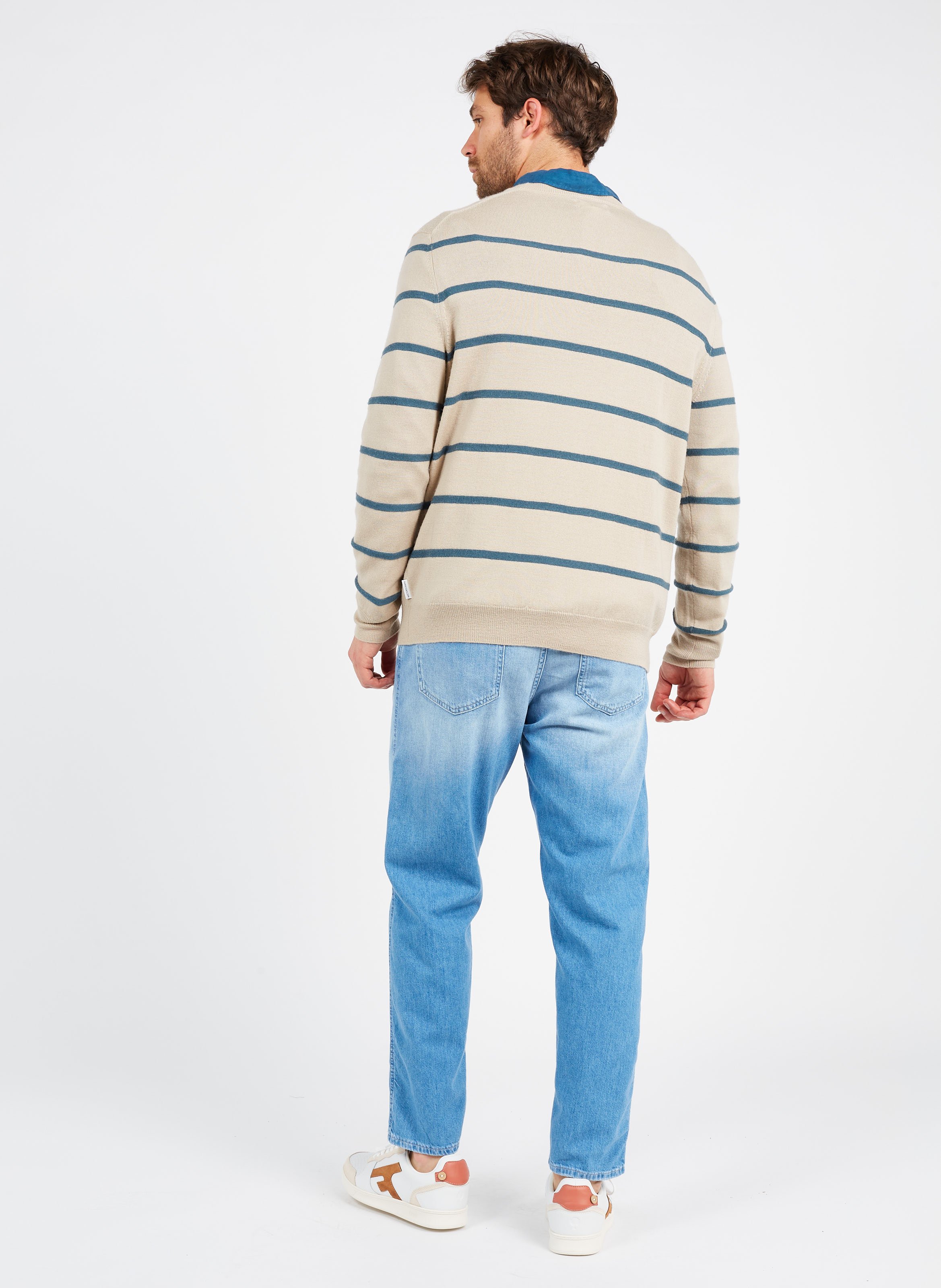 Jeans Fuseaux In Cotone Bio Mid Blue Closed - Uomo | Place des Tendances