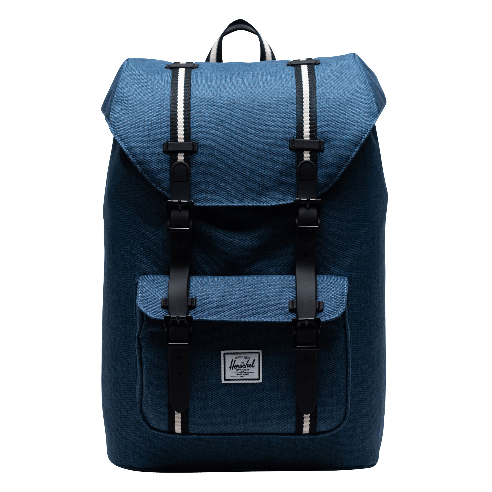 Zaino In Tela Ensign Blue Crosshatch Herschel - Uomo | Place des Tendances