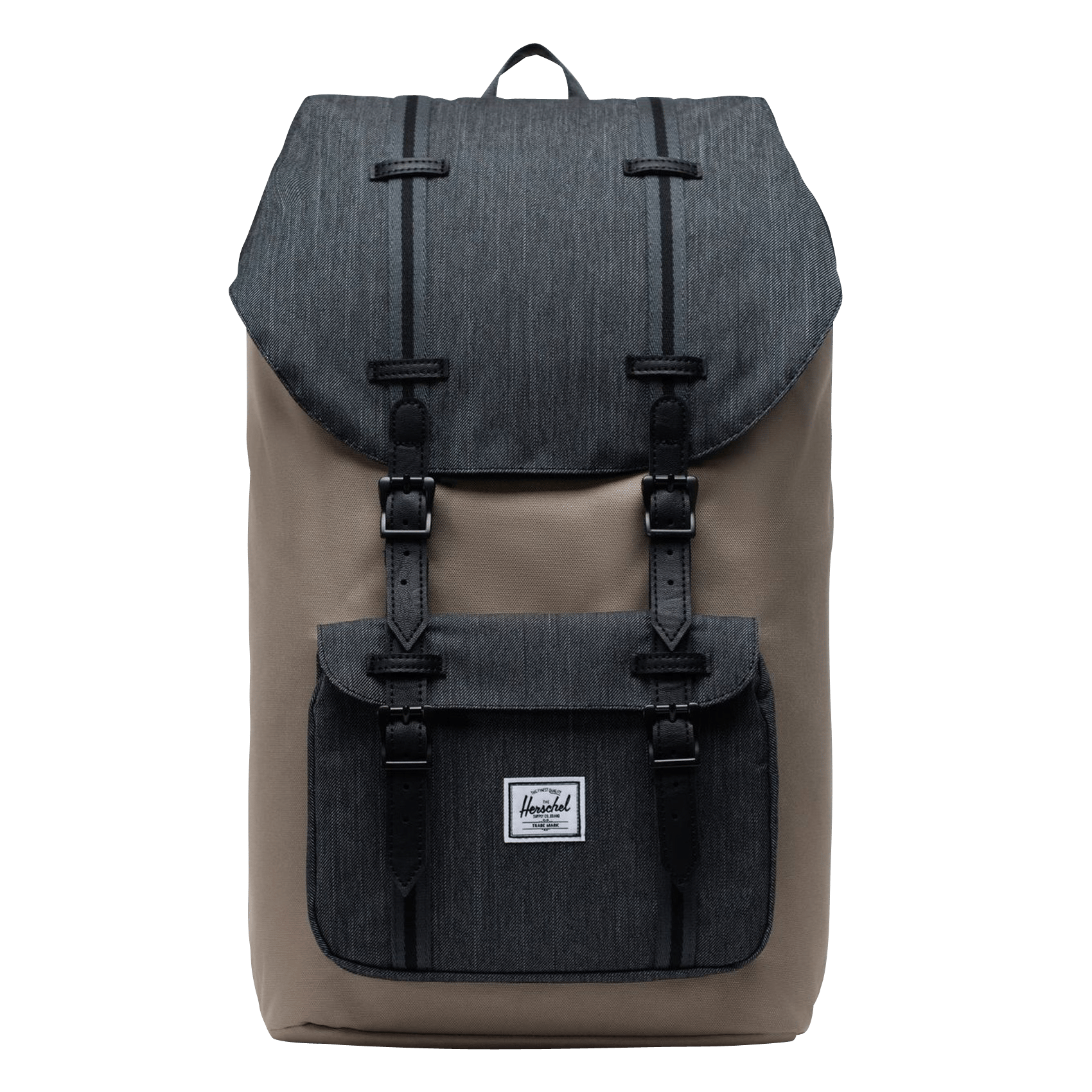 Zaino In Tela Timberwolf/black Denim/black Herschel - Uomo | Place des  Tendances