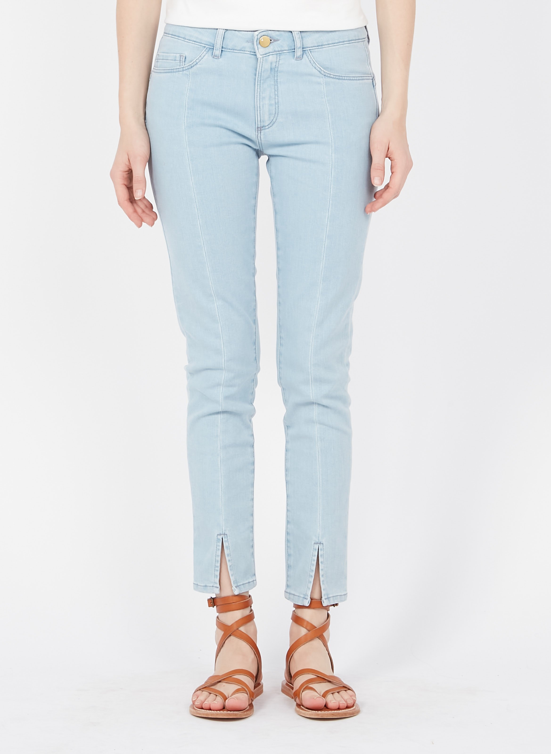 Jeans Slim Denim Bleach I Code - Donna | Place des Tendances