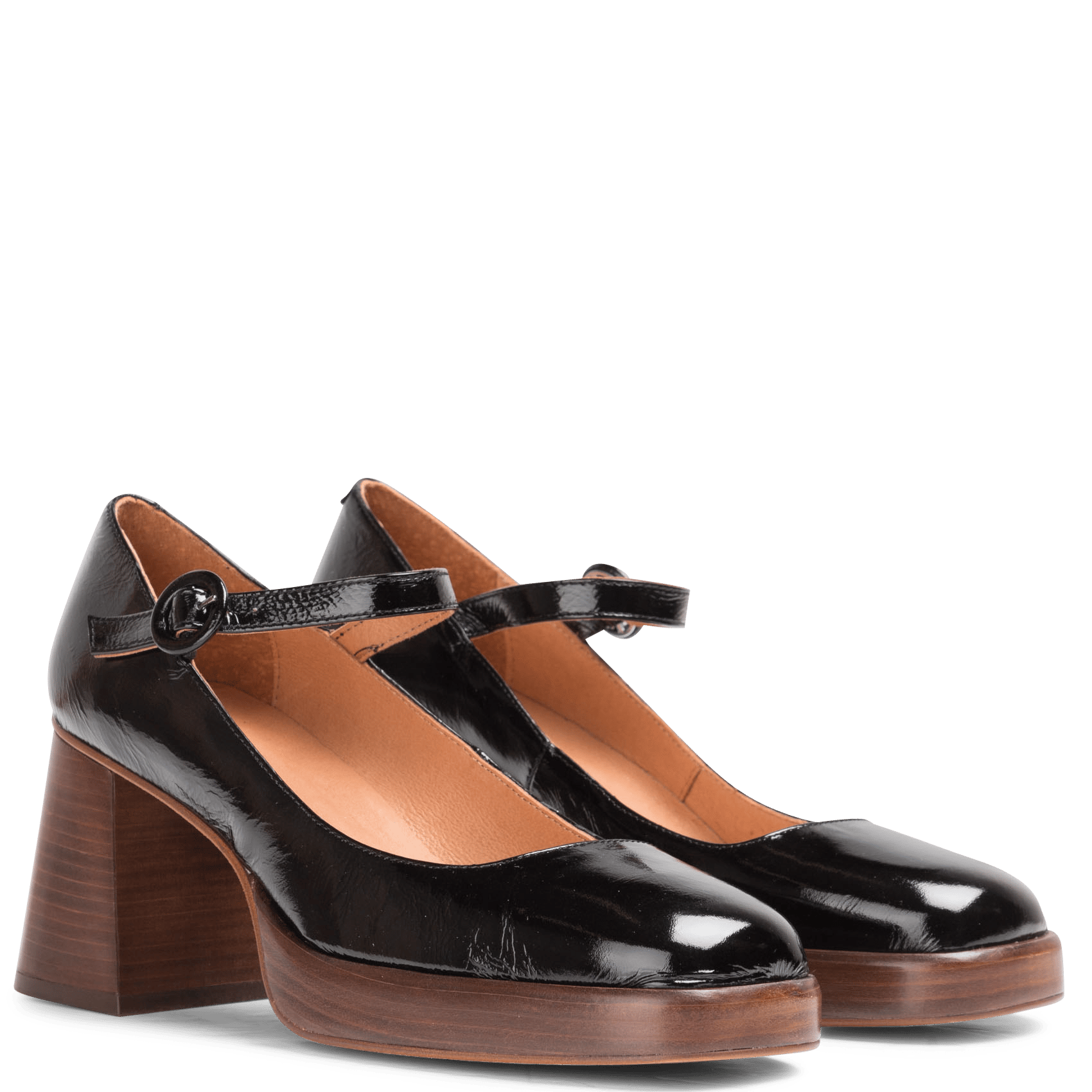 Mary Jane In Vernice Con Zeppa Noir Jonak - Donna | Place des Tendances