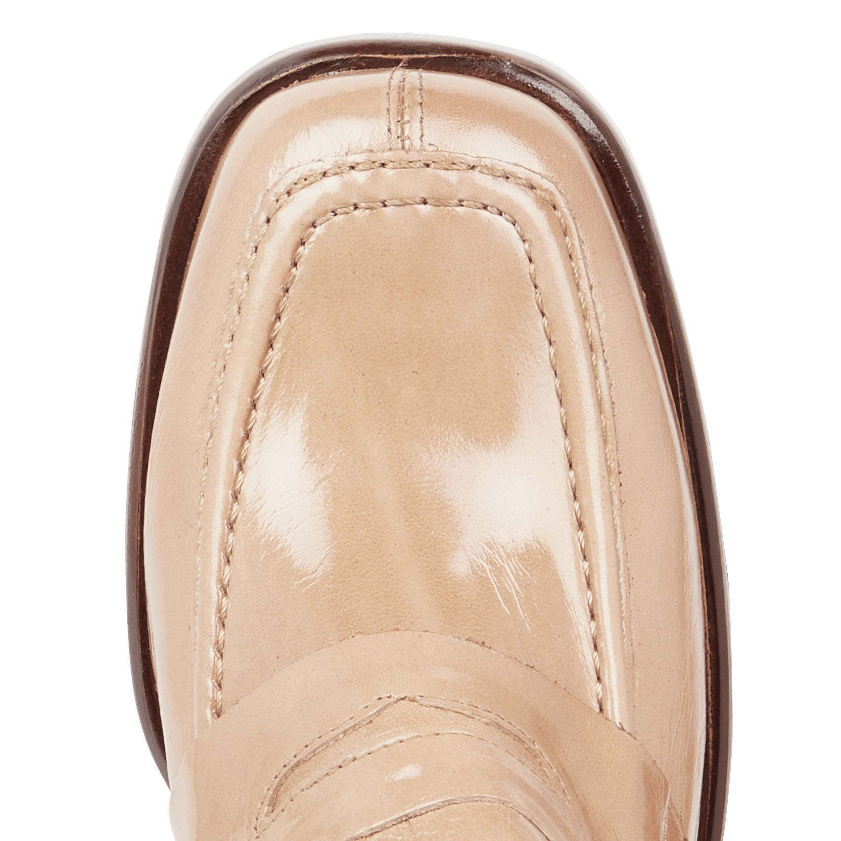 Mocassini Con Tacco In Pelle Beige Jonak - Donna | Place des Tendances