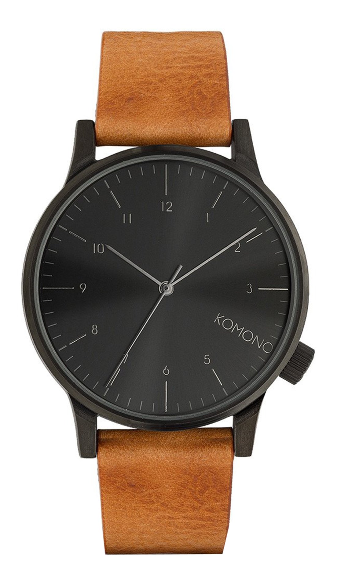 Orologio Con Cinturino In Pelle Regal Cognac Komono - Donna | Place des  Tendances
