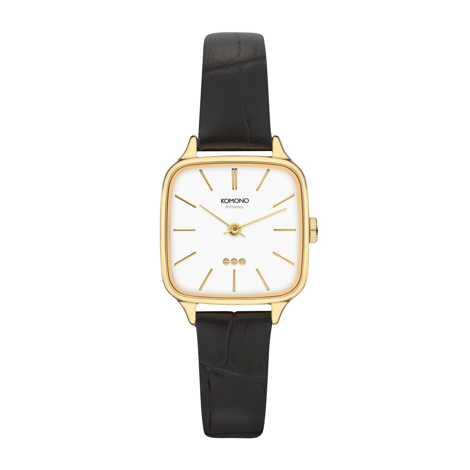 Orologio Con Cinturino In Pelle Black Komono - Donna | Place des Tendances
