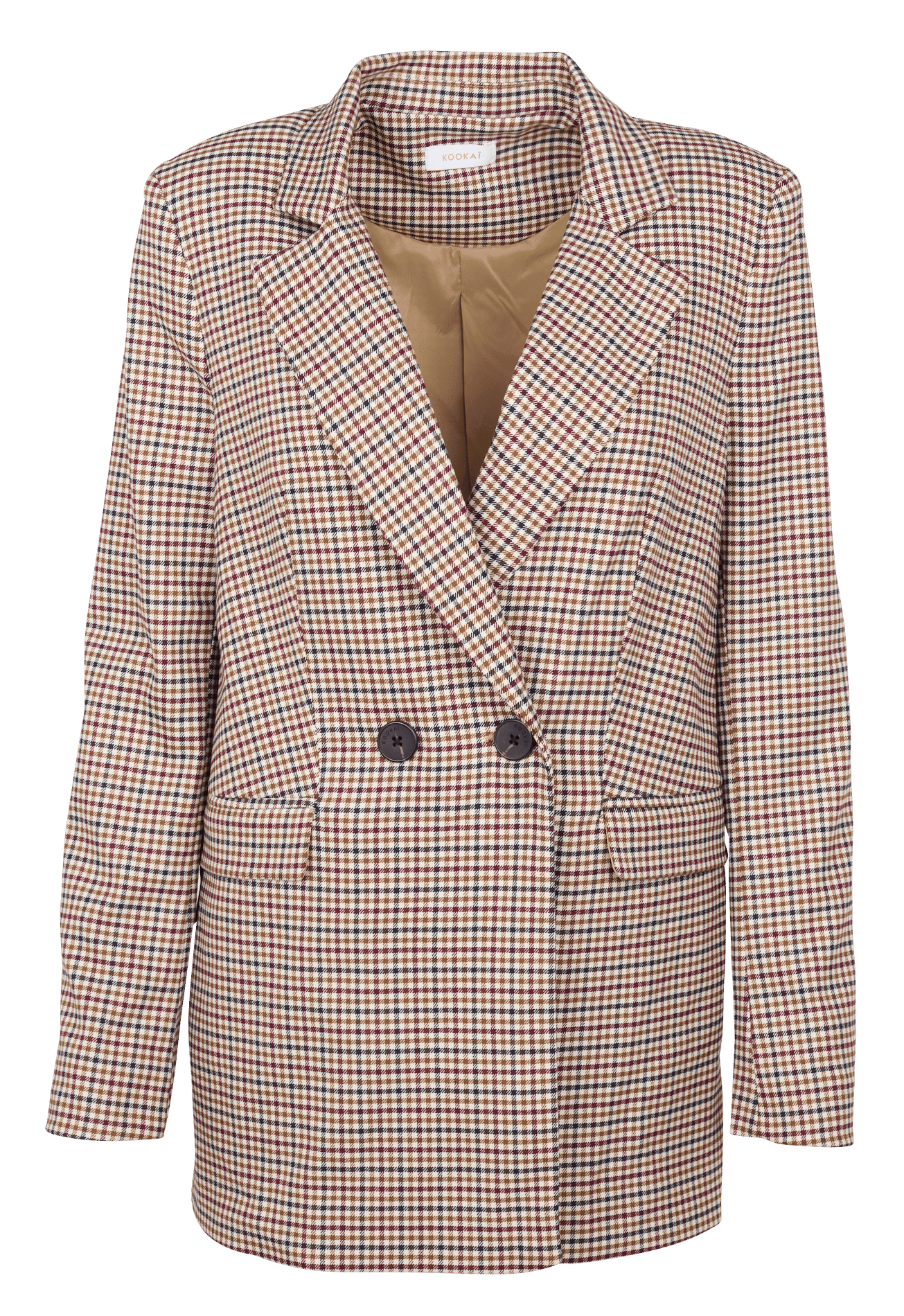 Giacca Con Revers Motivo Pied-de-poule Multi Kookai - Donna | Place des  Tendances