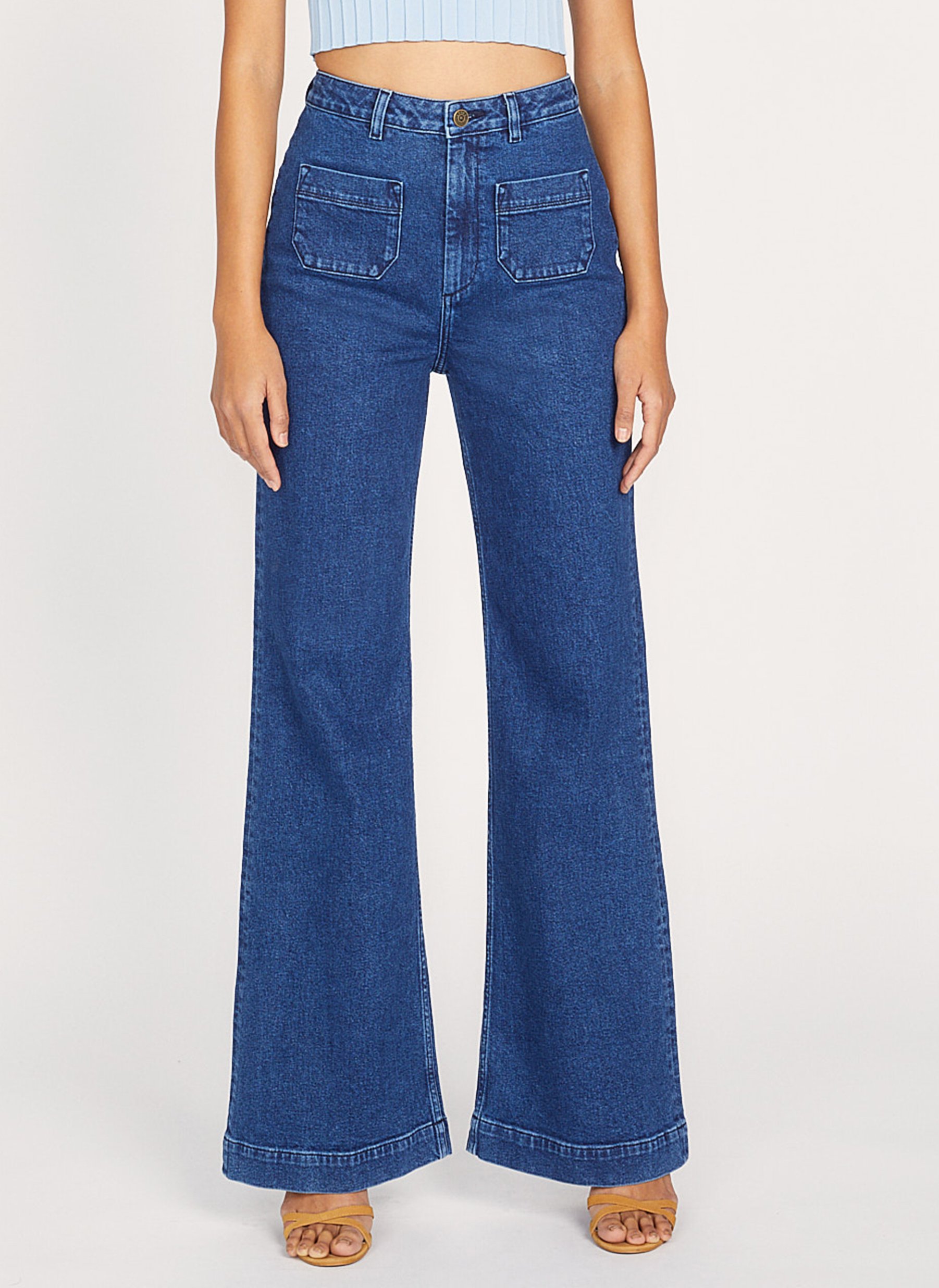 Jeans Flare A Vita Alta Brut Kookai - Donna | Place des Tendances