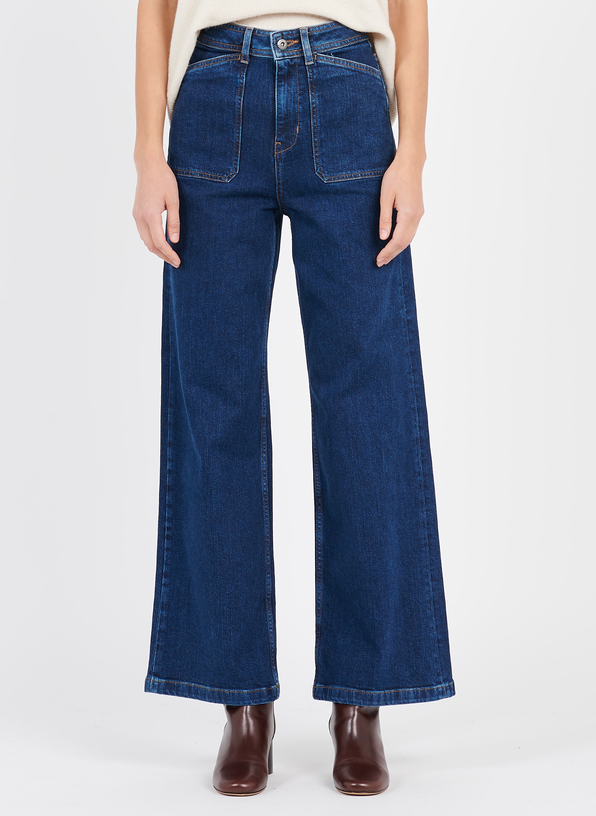 Jeans Larghi A Vita Alta Brut La Fee Maraboutee - Donna | Place des  Tendances